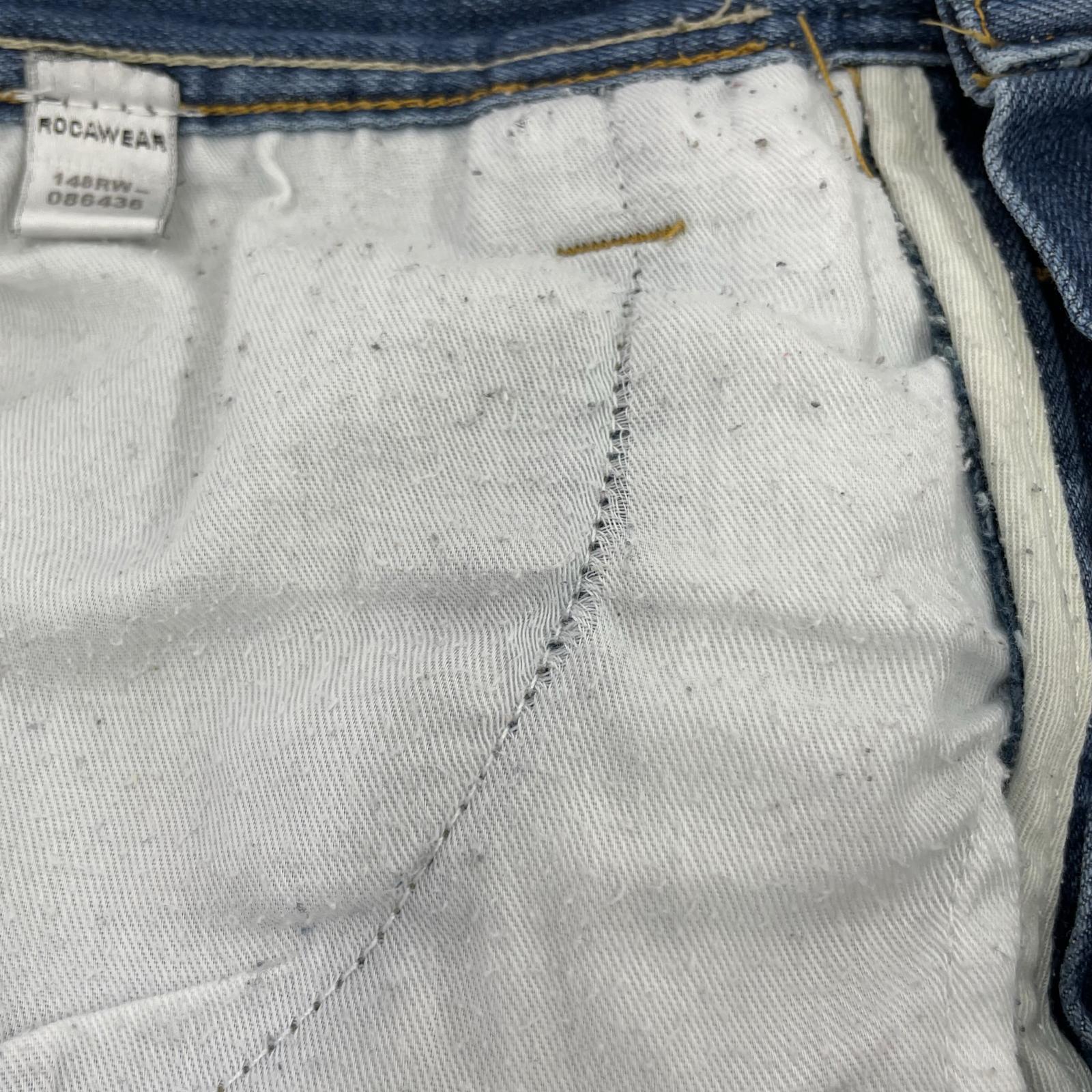 デニムパンツ ROCAWEAR 34 34 ネイビー