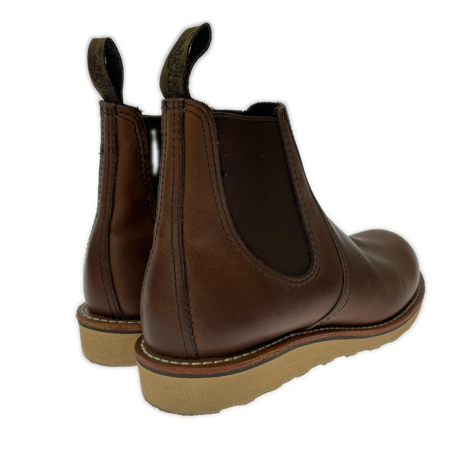 ブーツ 3190 CLASSIC CHELSEA ブーツ 茶 US7 25.0cm 25cm (US7 UK6 1/2 EU40) ブラウン