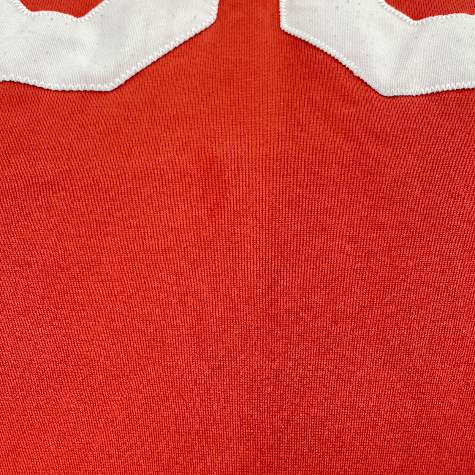 半袖Tシャツ ERL フットボールTee L レッド L レッド