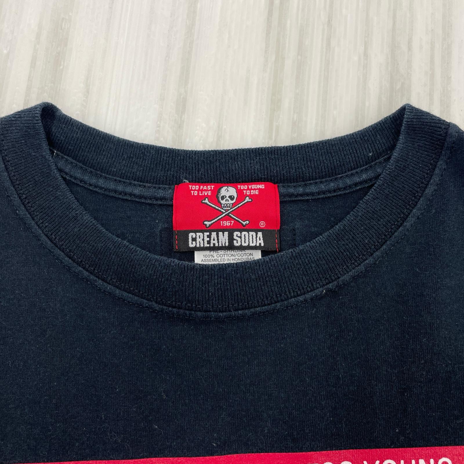 半袖Tシャツ LOGO PRINT TEE BLACK M ブラック