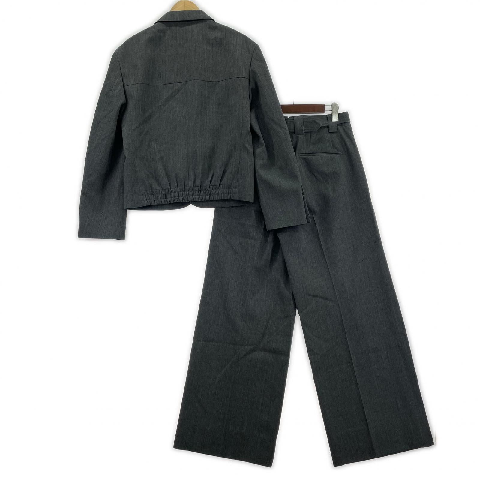 ジャケット GROSGRAIN デザインセットアップ グレー 1 グレー
