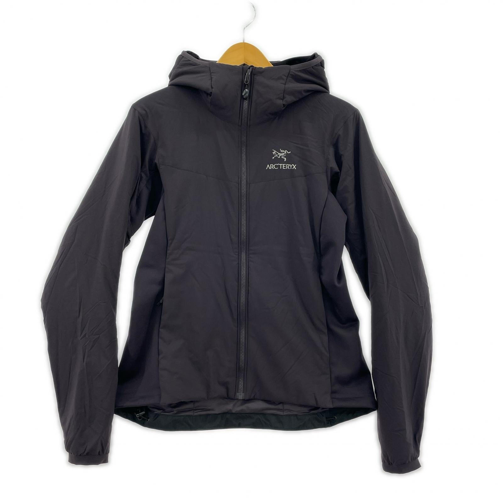 ジャケット ATOM LT HOODY WOMEN'S S 黒 S ブラック