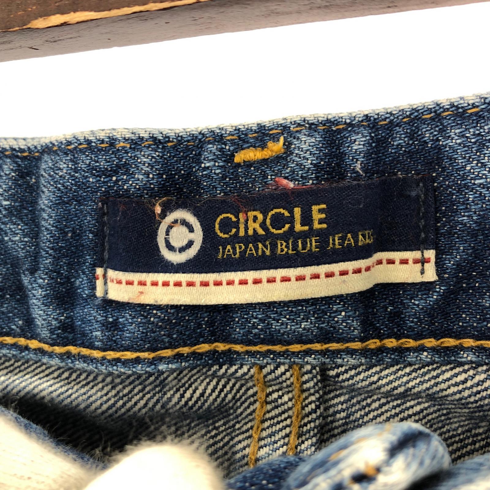 デニムパンツ CIRCLE JAPAN BLUE JEANS 29 ブルー