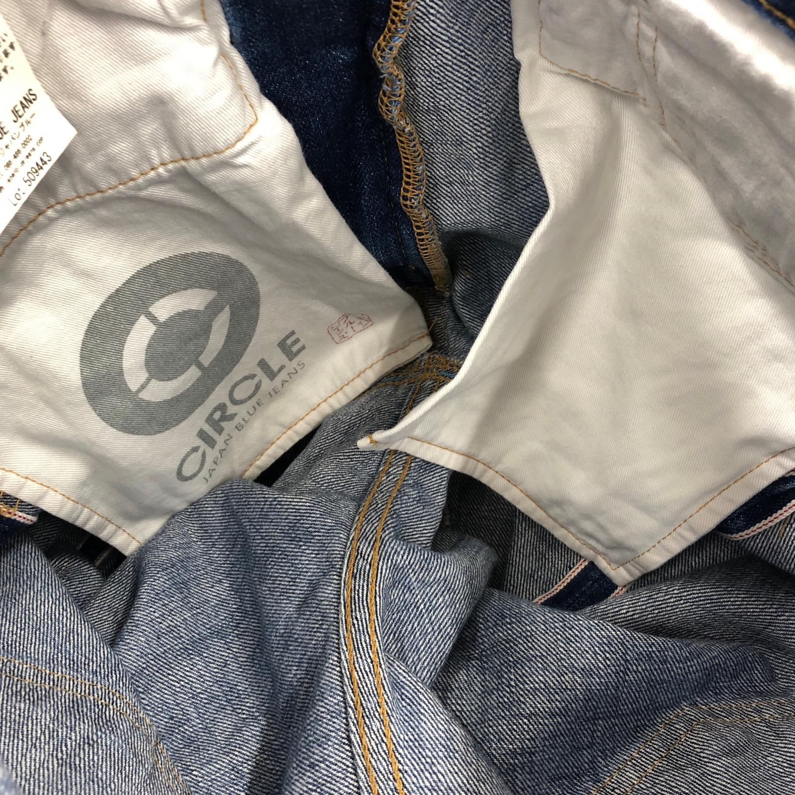 デニムパンツ CIRCLE JAPAN BLUE JEANS 29 ブルー