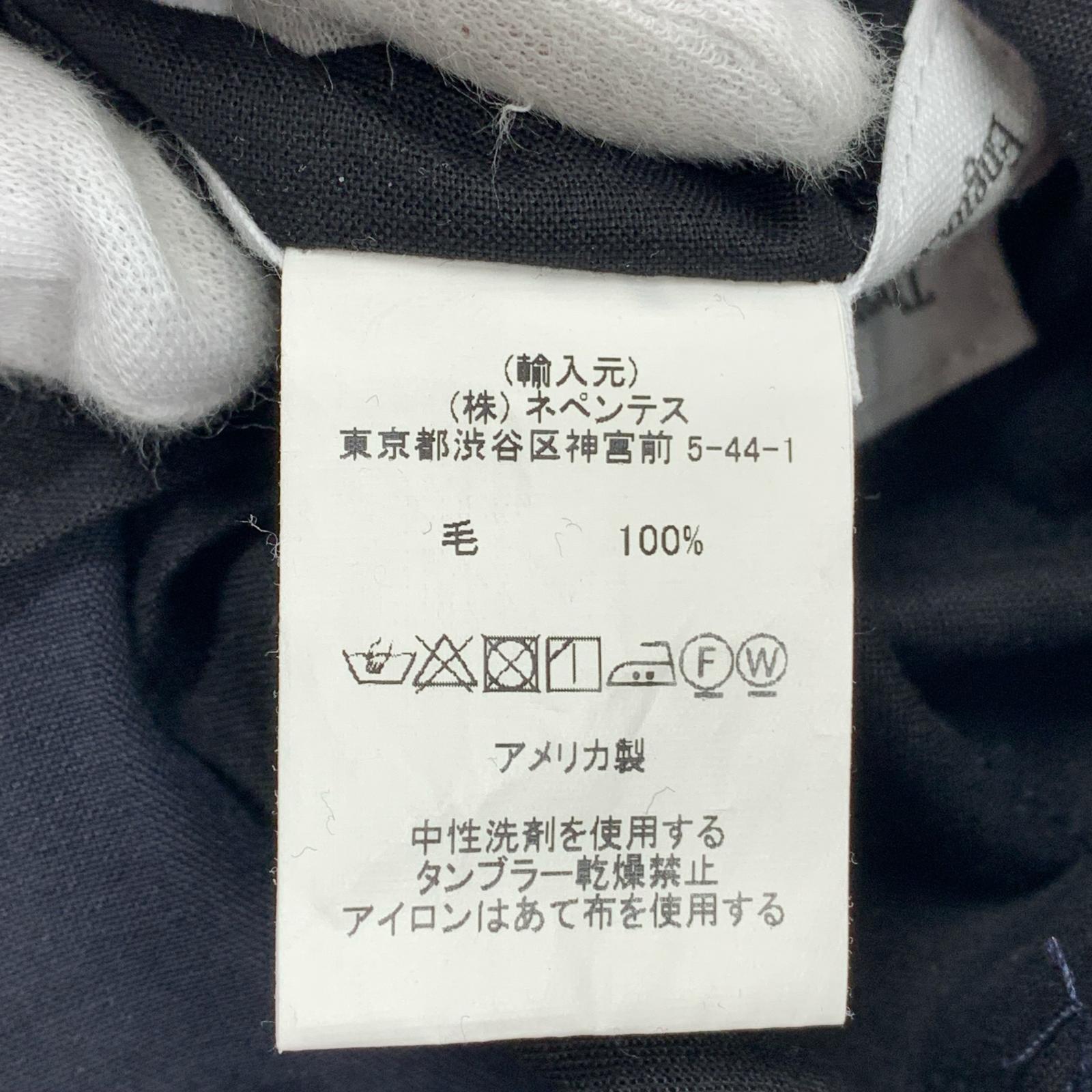 パンツ ウールスラックスパンツ S ネイビー S
