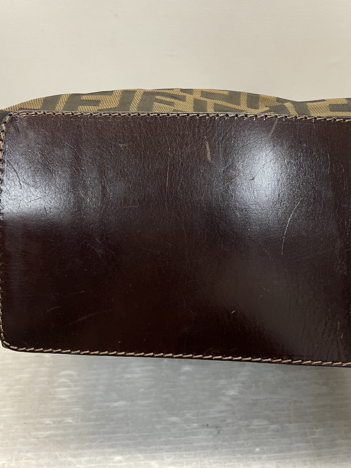 FENDI オールド ズッカ柄 ミニハンドトートバッグ
