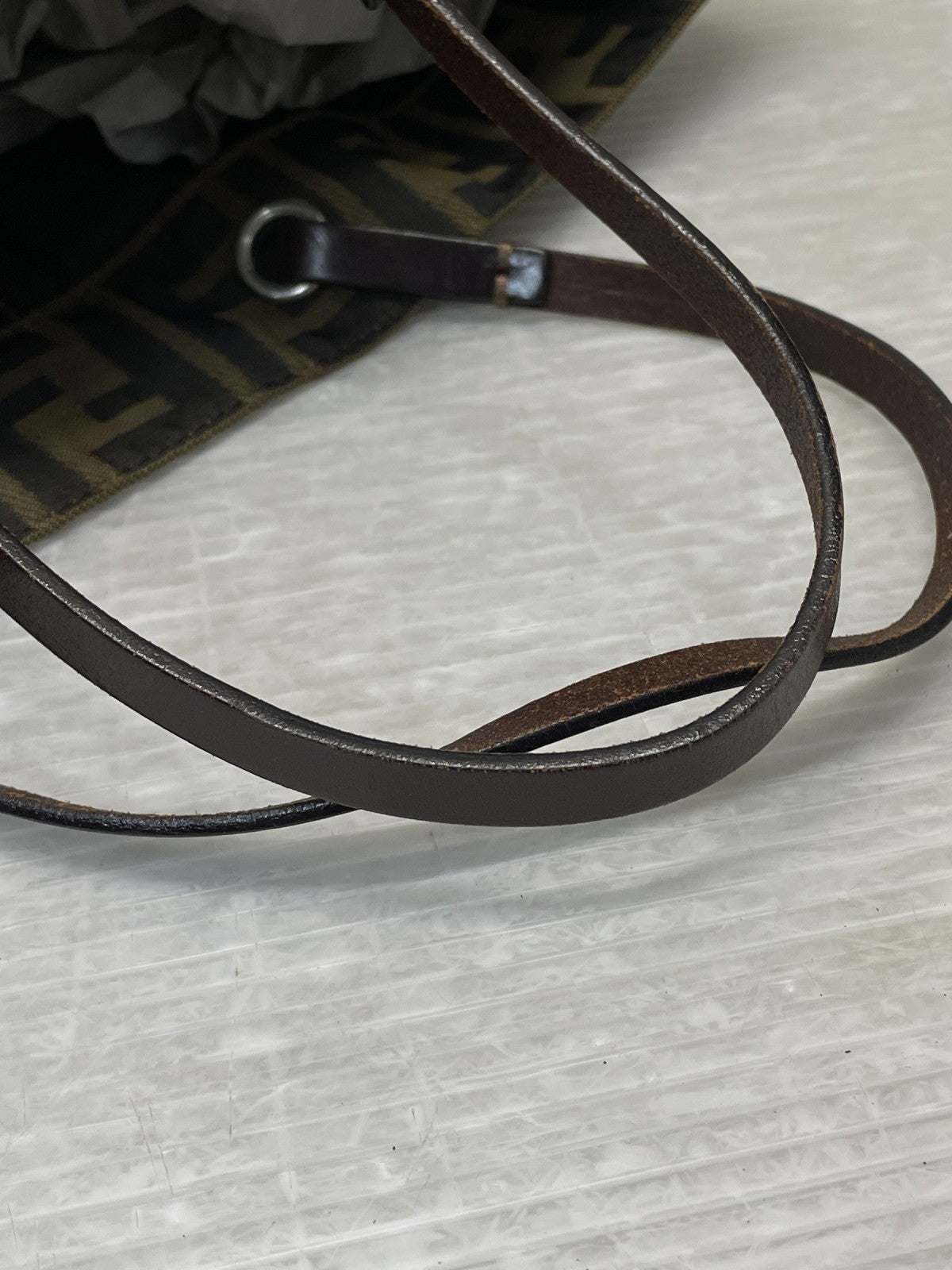 FENDI オールド ズッカ柄 ミニハンドトートバッグ