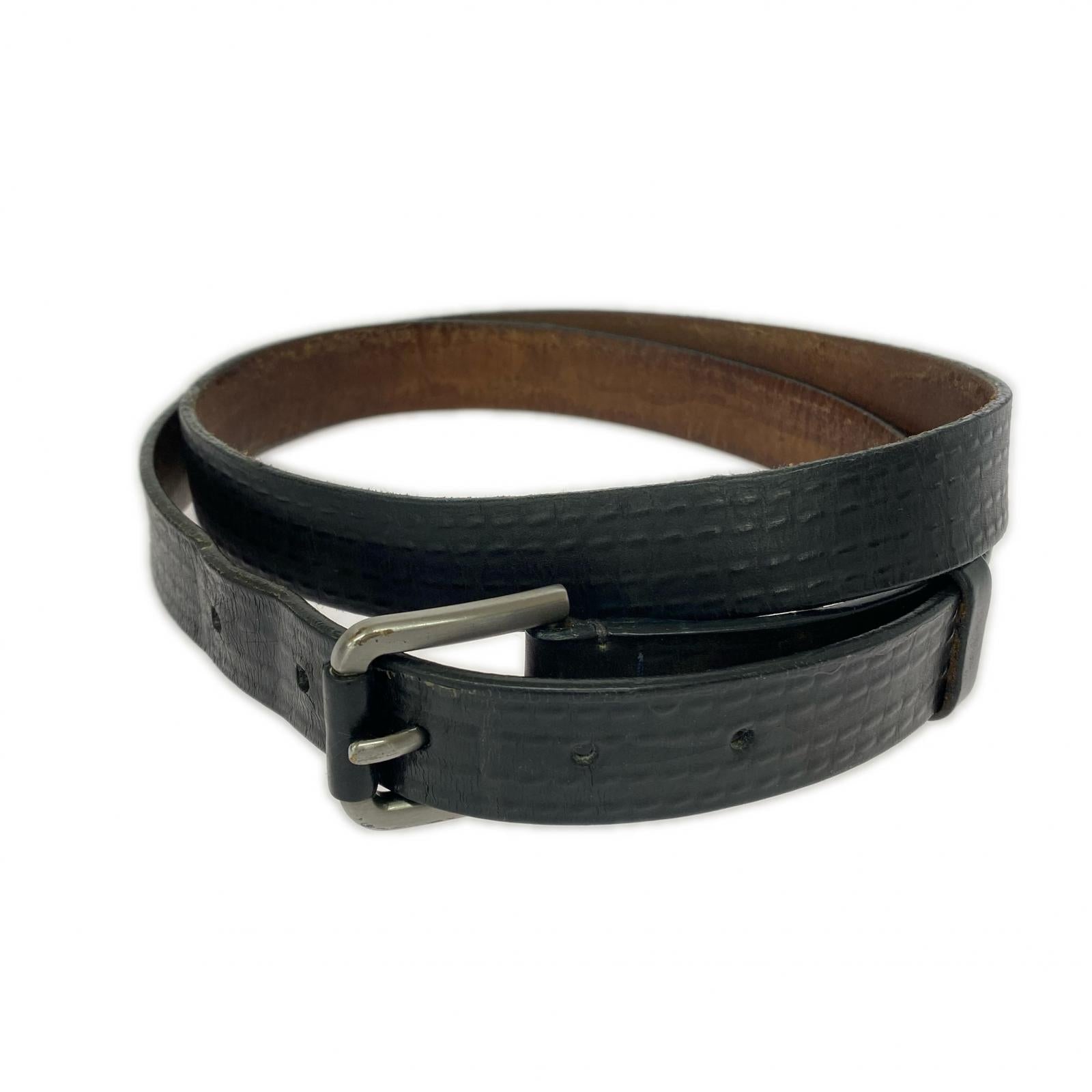 その他アクセサリー Berluti レザーベルト ブラック ブラック