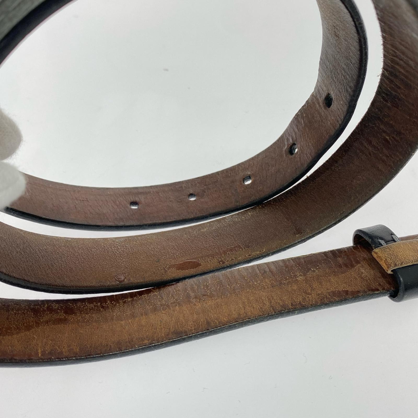 その他アクセサリー Berluti レザーベルト ブラック ブラック