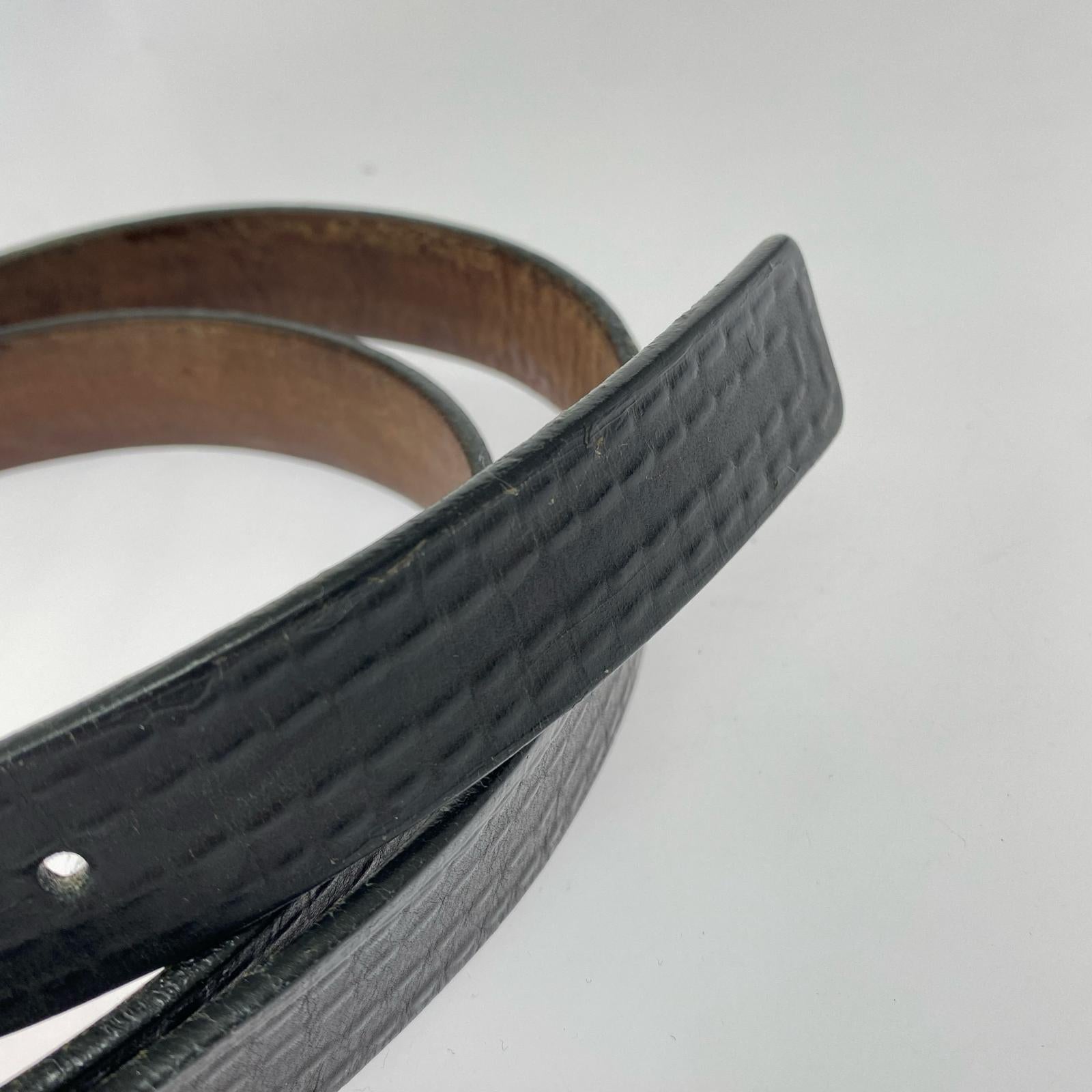 その他アクセサリー Berluti レザーベルト ブラック ブラック