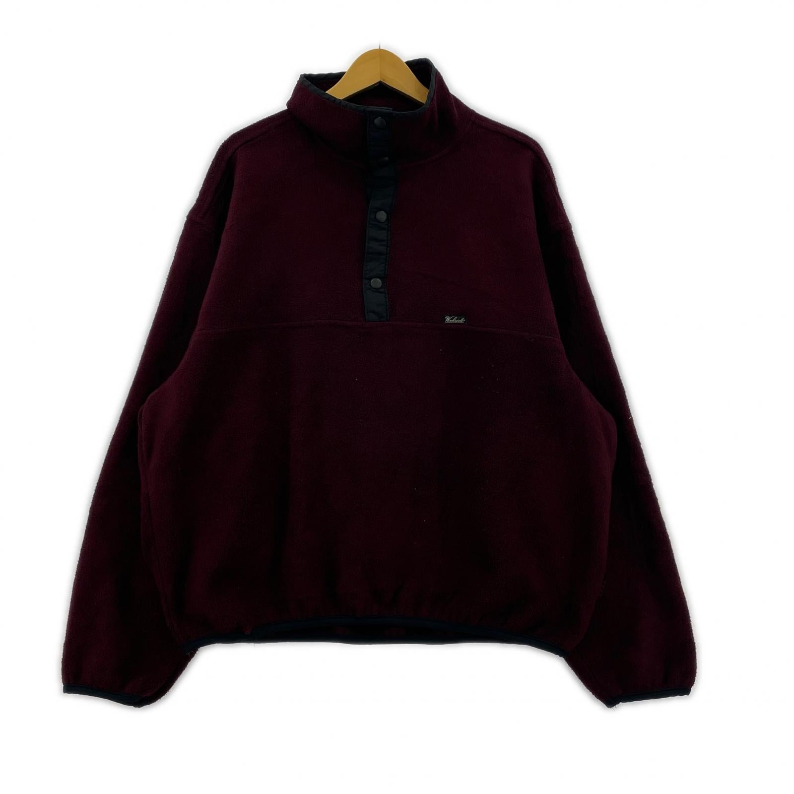 長袖Tシャツ 90s スナップT L 赤 L レッド