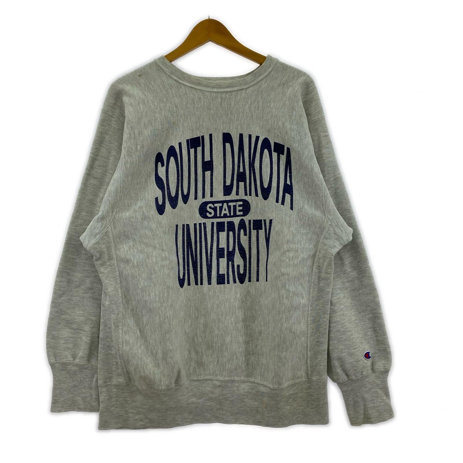 スウェット REVERSE WEAVE XL SOUTH DAKOTA グレー