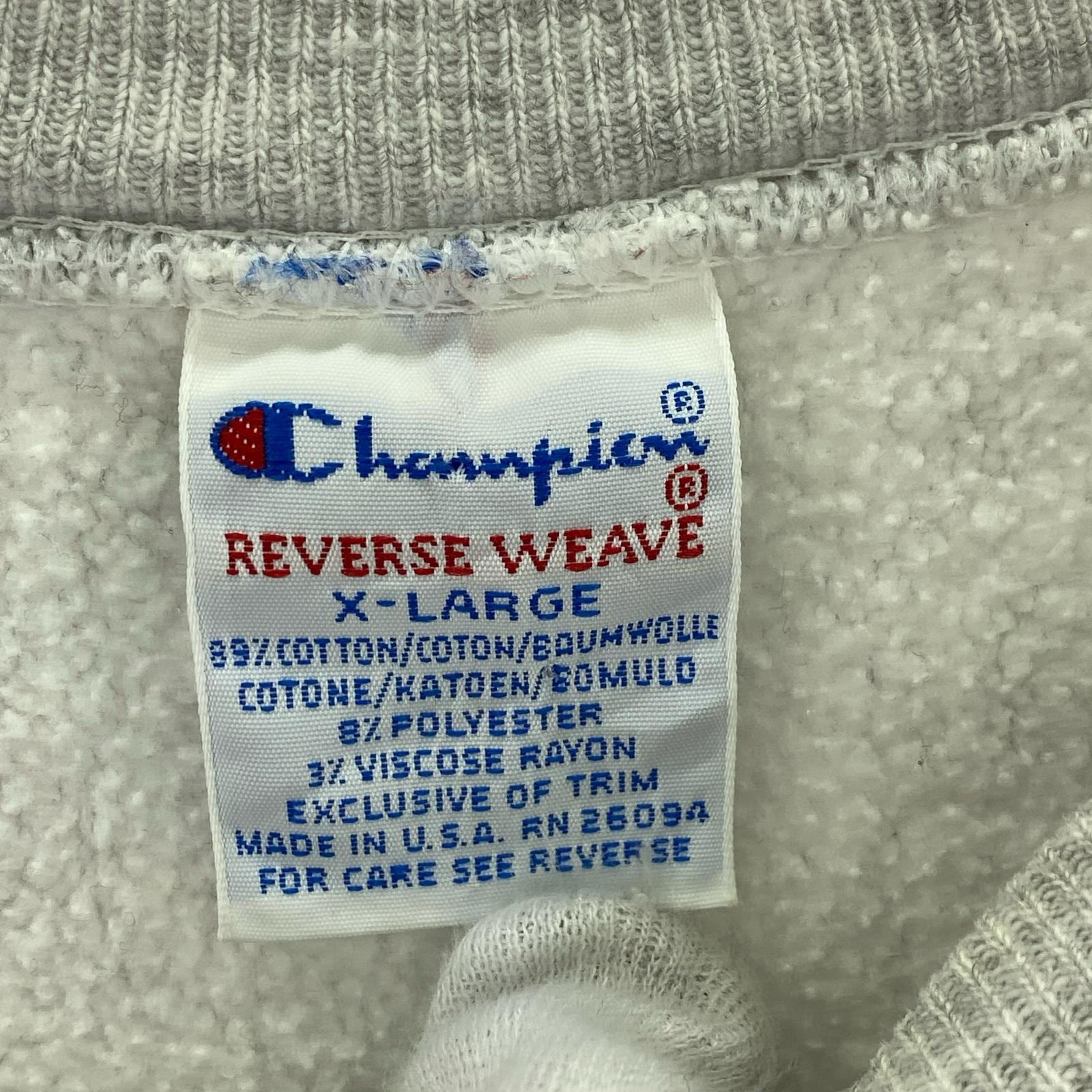 スウェット REVERSE WEAVE XL WHARTON グレー