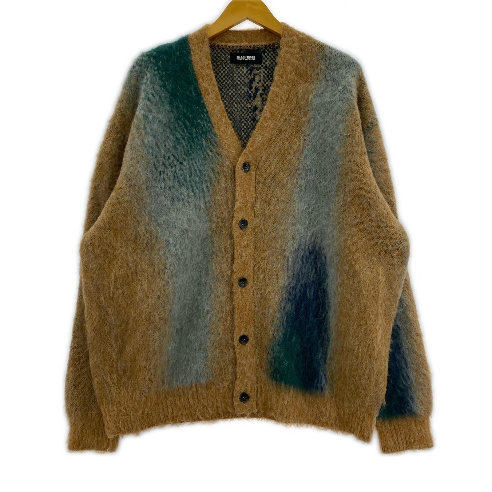 カーディガン PAINTED CARDIGAN/L/RW25A0403 L マルチカラー
