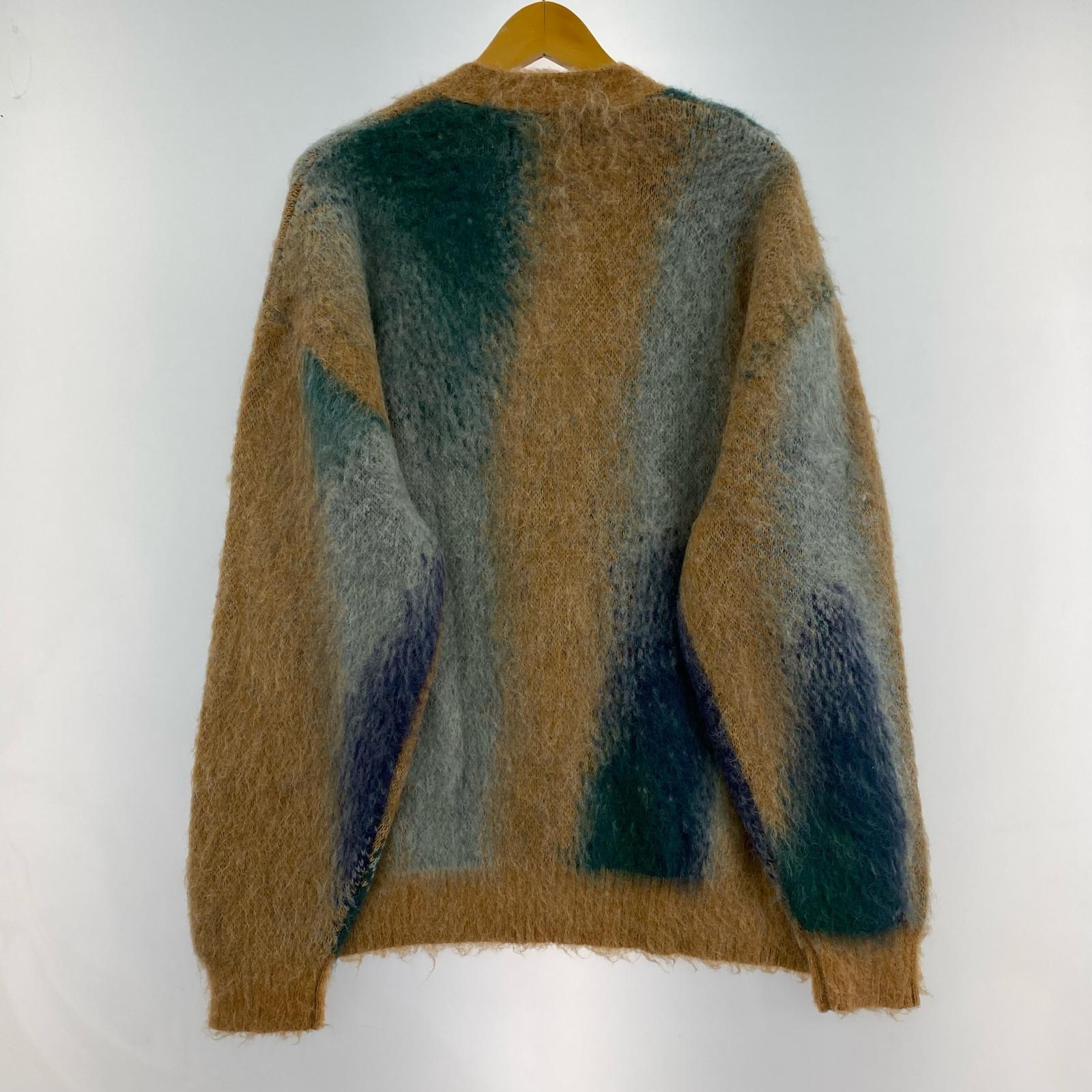 カーディガン PAINTED CARDIGAN/L/RW25A0403 L マルチカラー