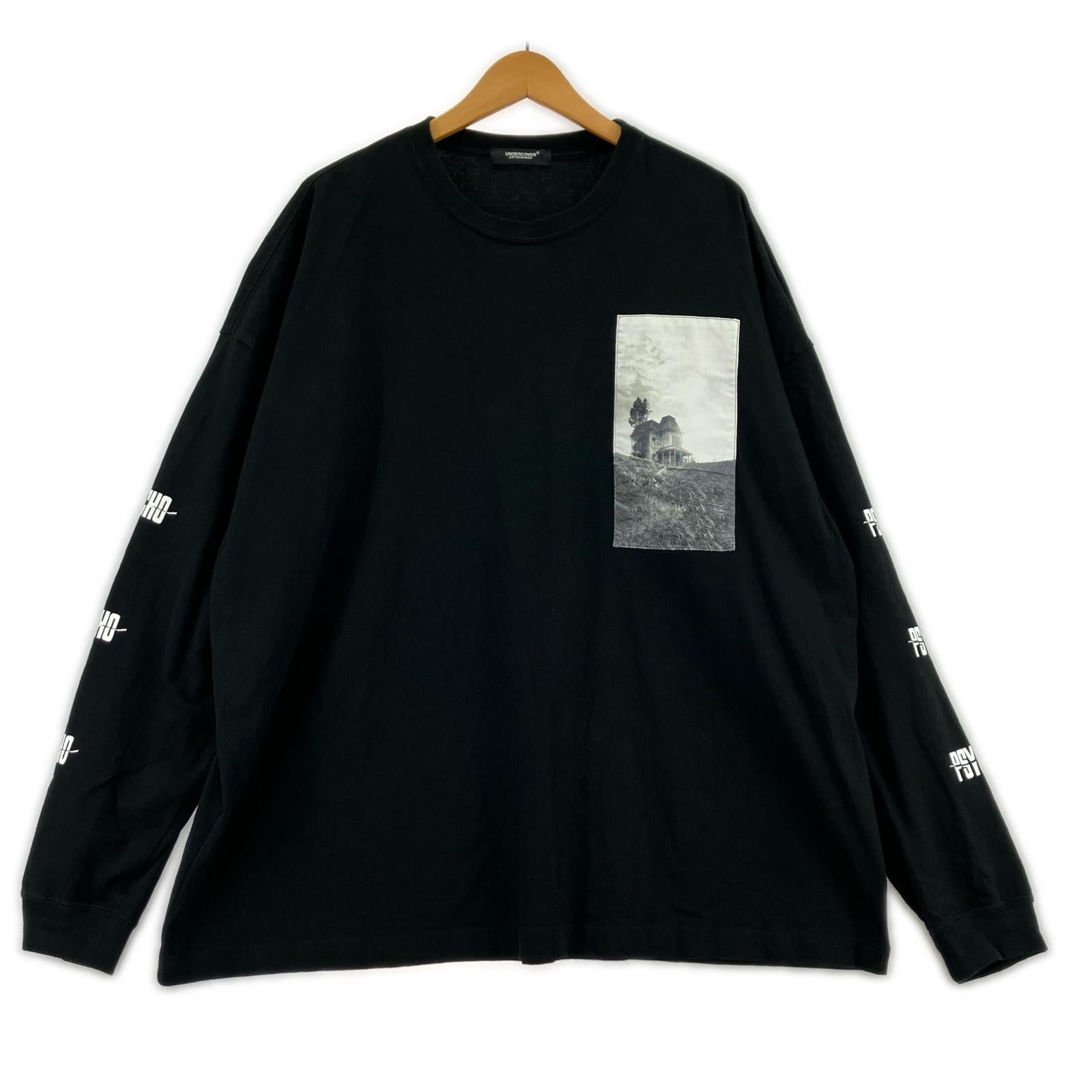 長袖Tシャツ 22AW WIDE L/S TEE PSYCHO (3) 3 ブラック