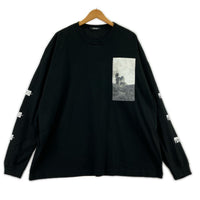 長袖Tシャツ 22AW WIDE L/S TEE PSYCHO (3) 3 ブラック