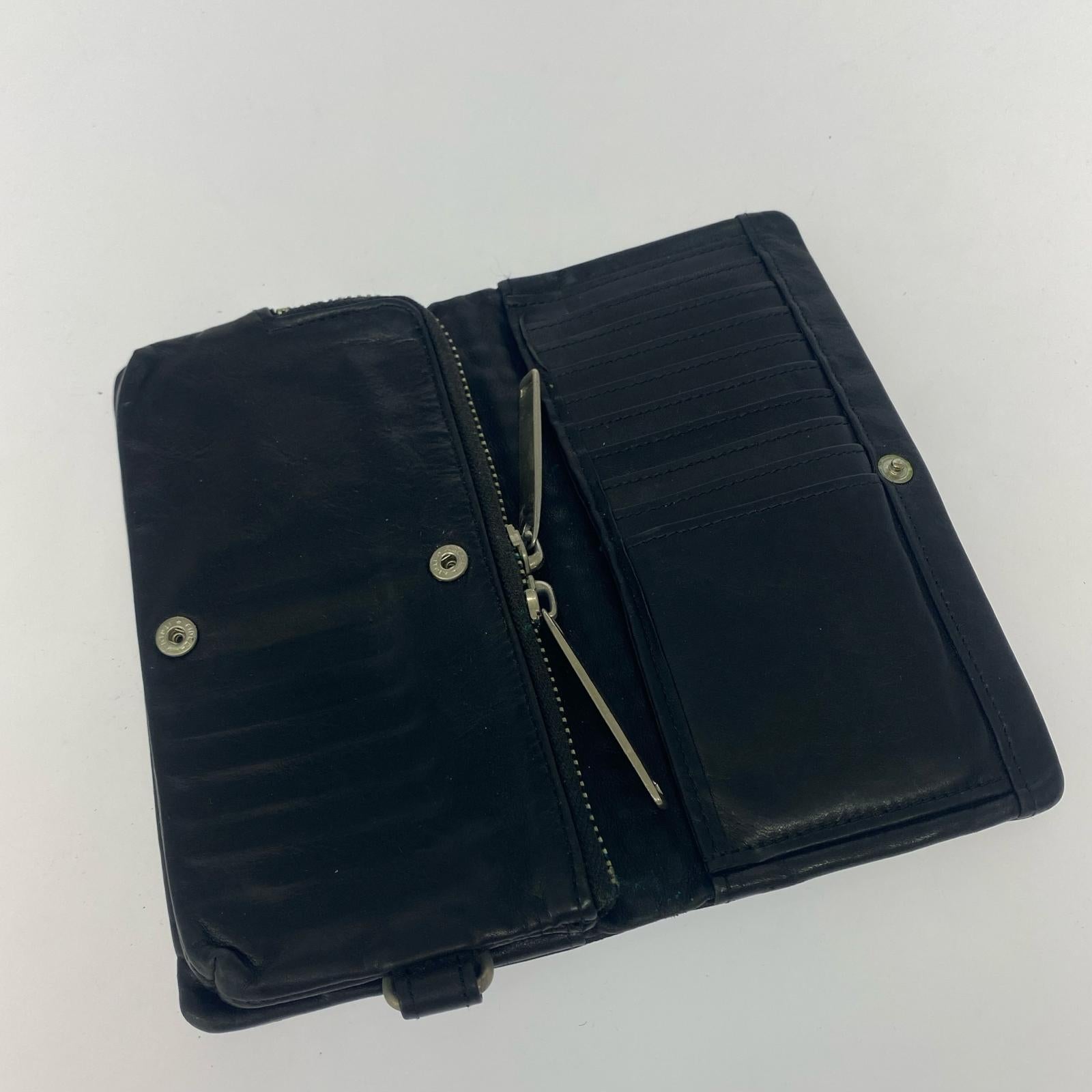 長財布 patrick stephan 財布 スタッズ ブラック