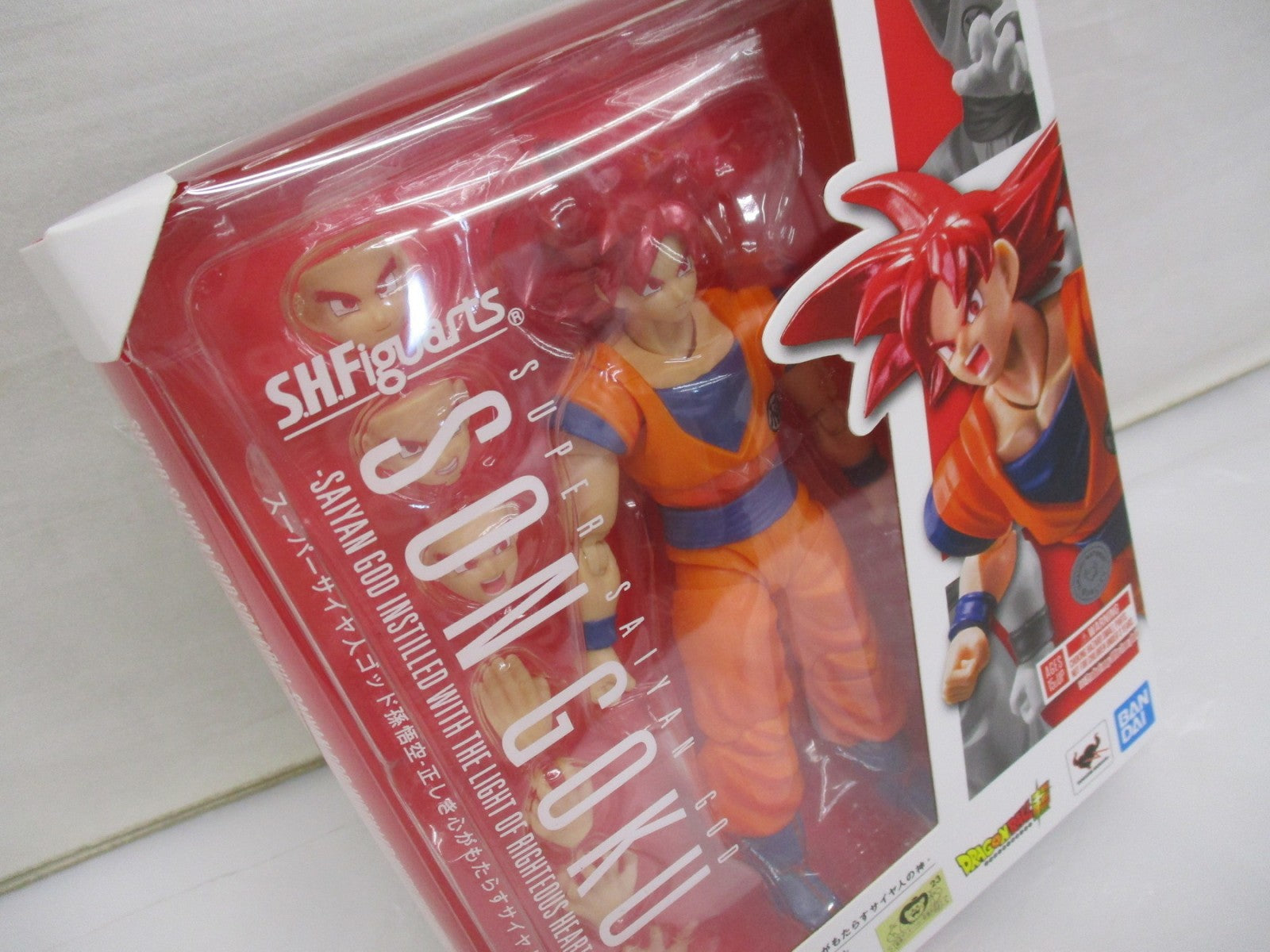S.H.Figuarts スーパーサイヤ人ゴッド孫悟空 -正しき心がもたらす フィギュア/グッズ