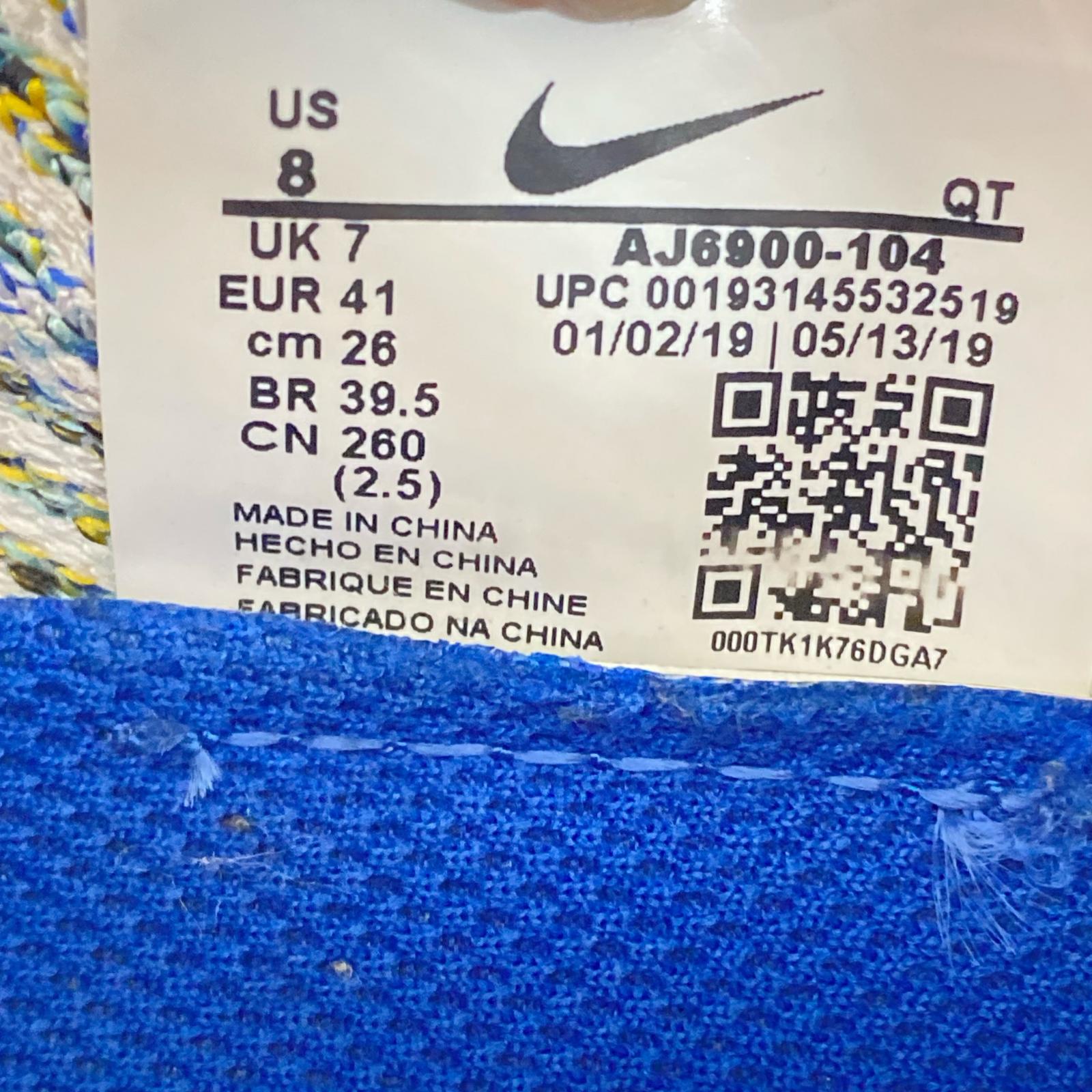 スニーカー Air Vapormax Flyknit 3 Turquoise Crimson 26cm (US8 UK7 1/2 EU42)