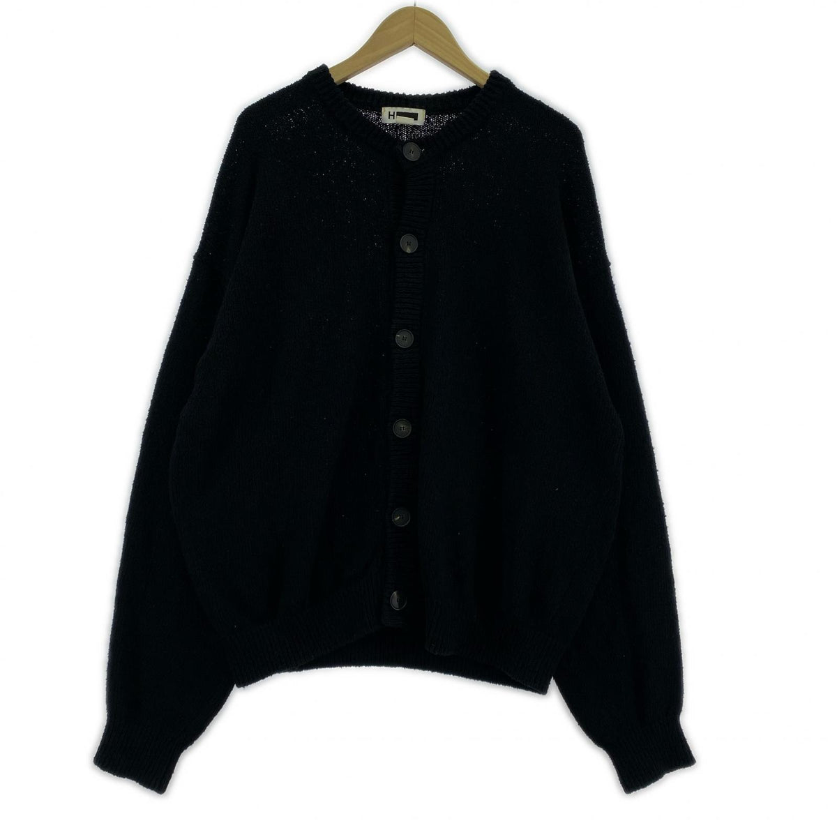 カーディガン 23AW/L/黒 L ブラック