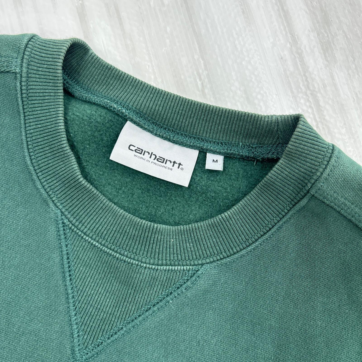 スウェット WIP AMERICAN SCRIPT SWEAT グリーン M M