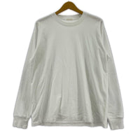 長袖シャツ コットンジャージL/S Tee 2 2 ホワイト