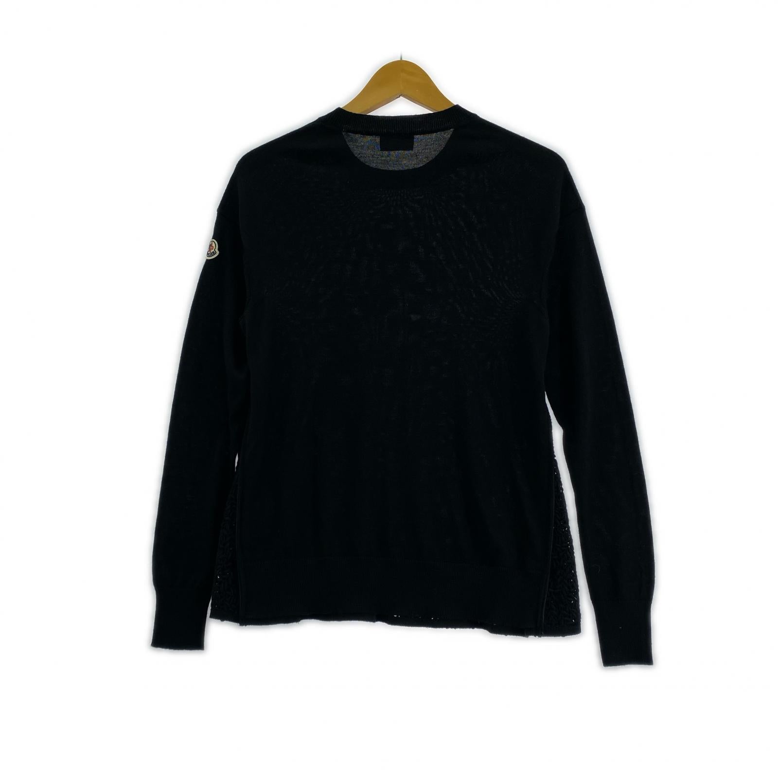ニット 17AW サイドジップニット BLK ブラック
