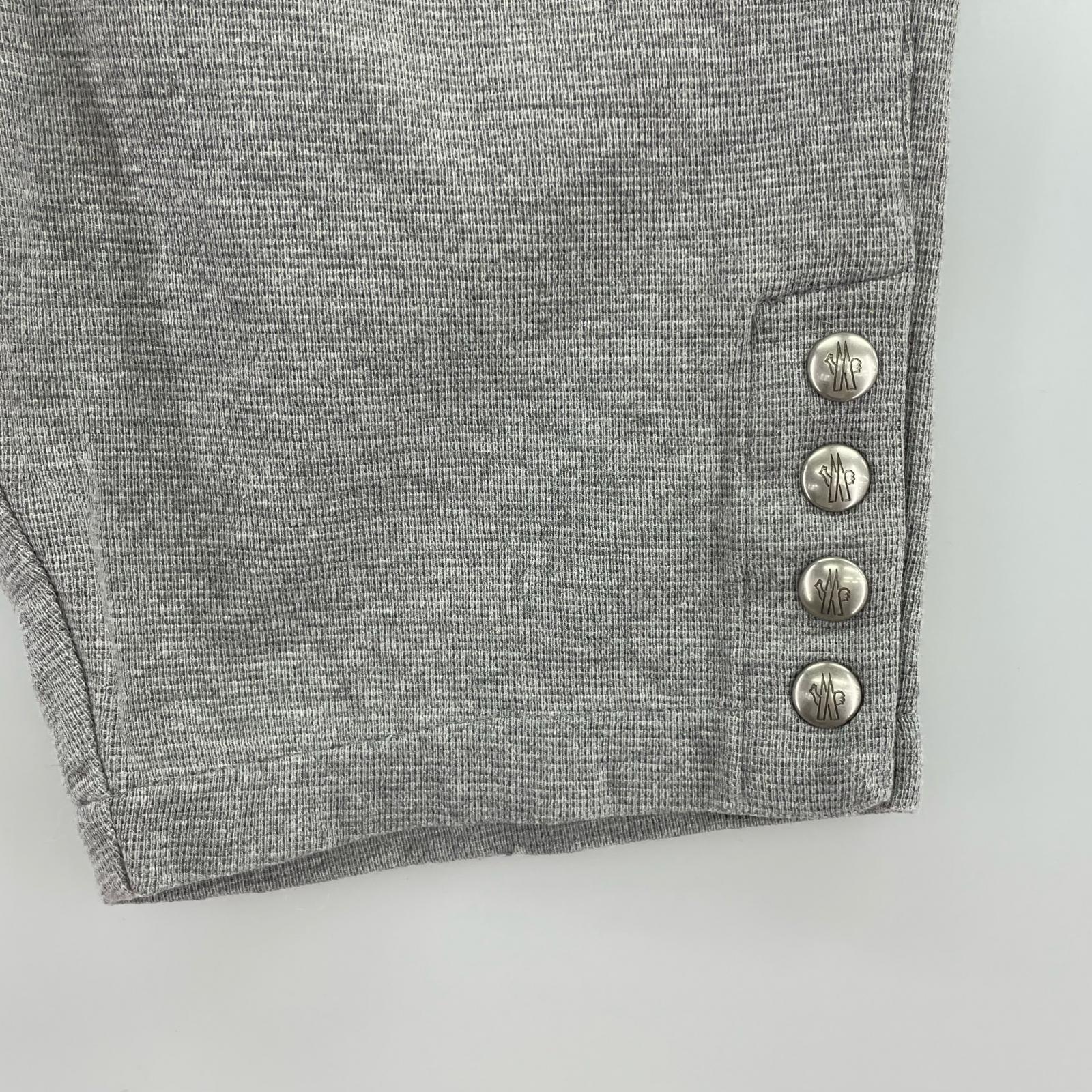 ショートパンツ GAMME BLEU 鹿の子 イージーショーツ GRY S グレー