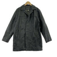 レザージャケット レザーカーコート S S ブラック