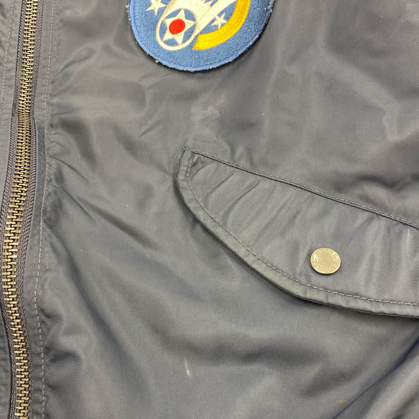 ジャケット L-2 5th air FORCE フライトジャケット/2XL/ネイビー ネイビー