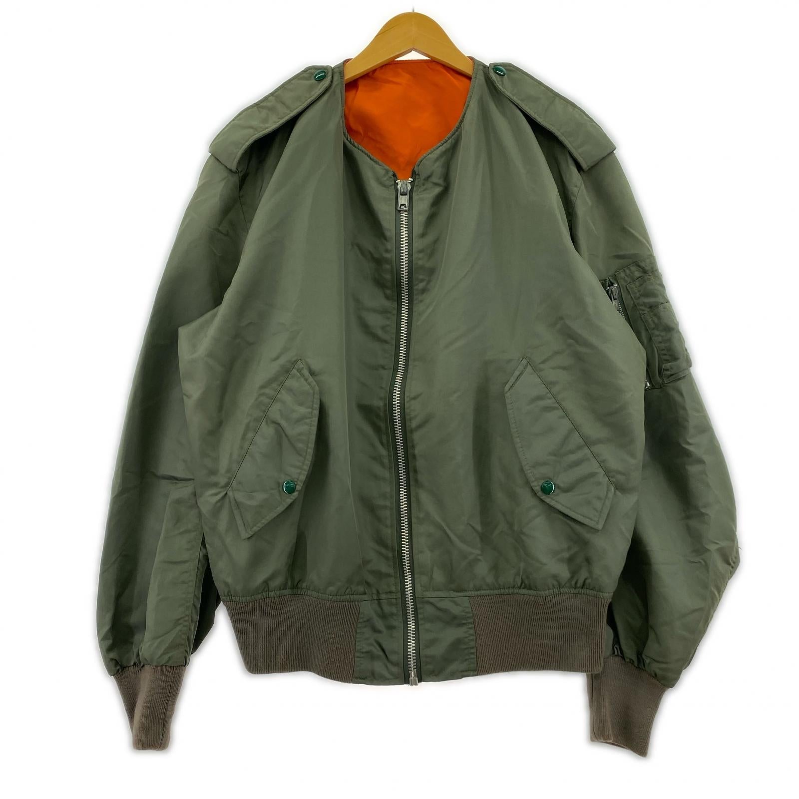 ジャケット MA-1/XL/MIL-J-82790J L カーキ