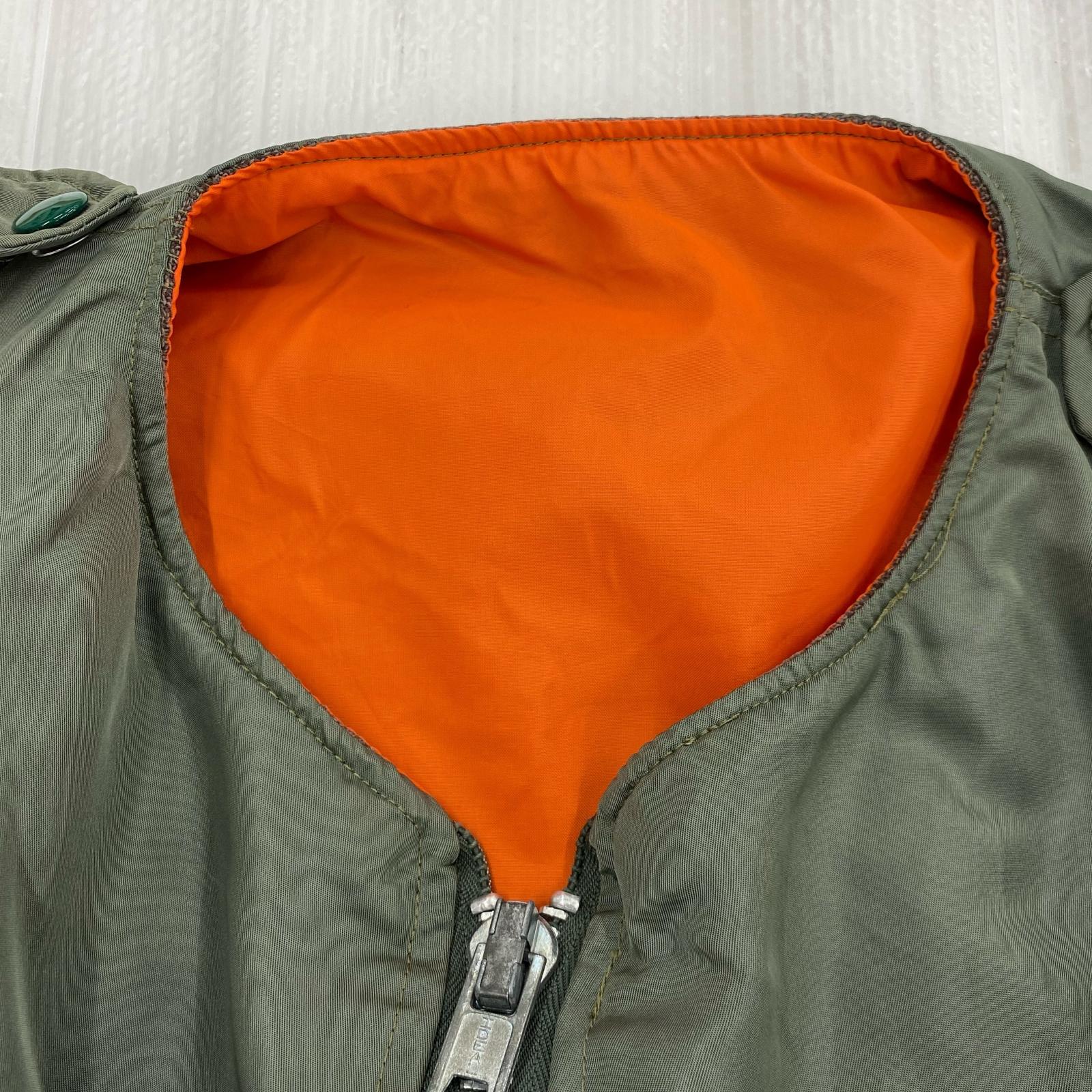 ジャケット MA-1/XL/MIL-J-82790J L カーキ