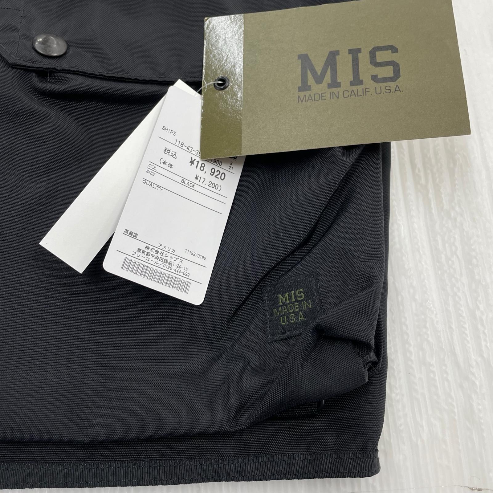 長袖シャツ MIS/CAMP BAG VEST/ブラック ブラック