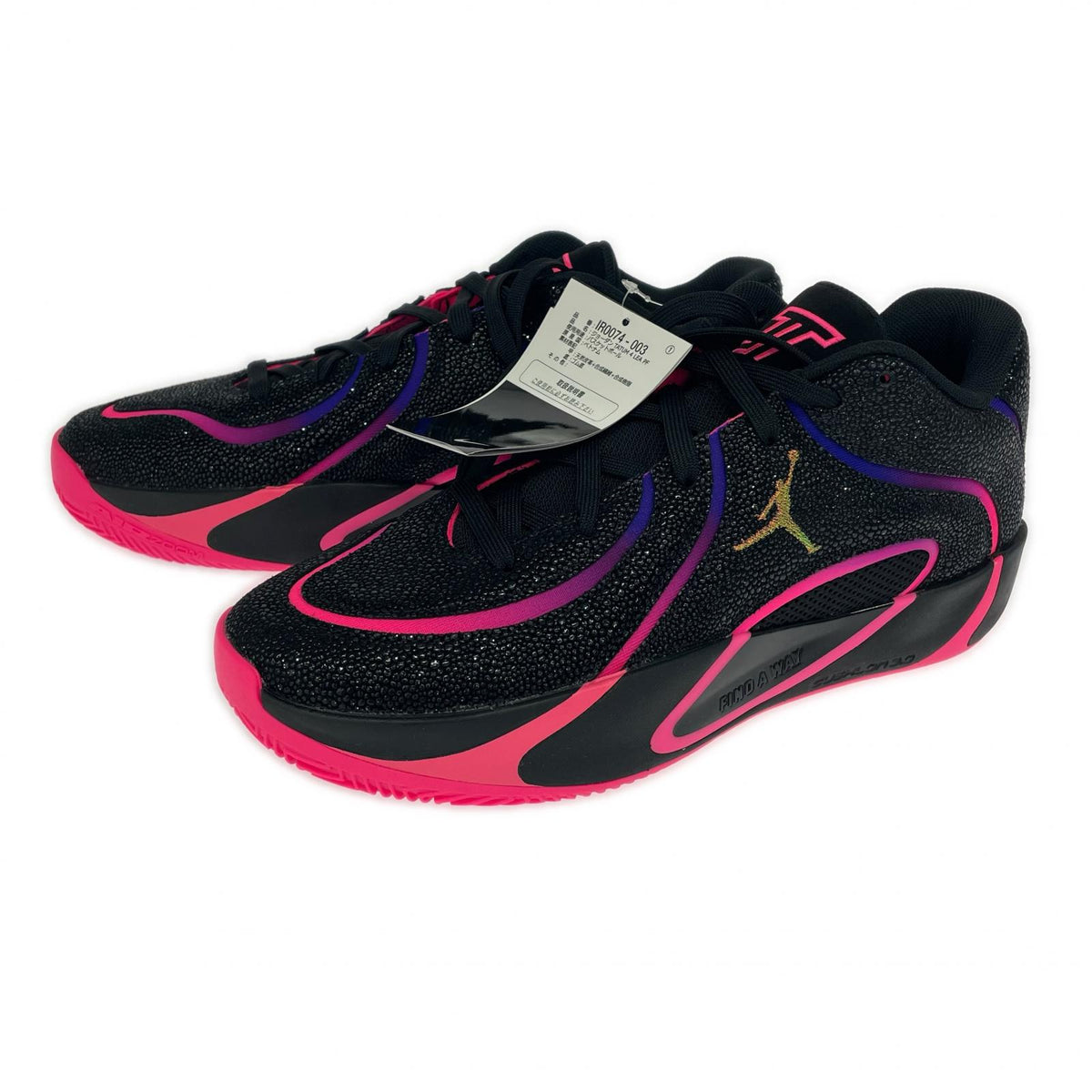 スニーカー JORDAN TATUM 4 LEA PF 27cm (US9 UK8 1/2 EU44) ブラック