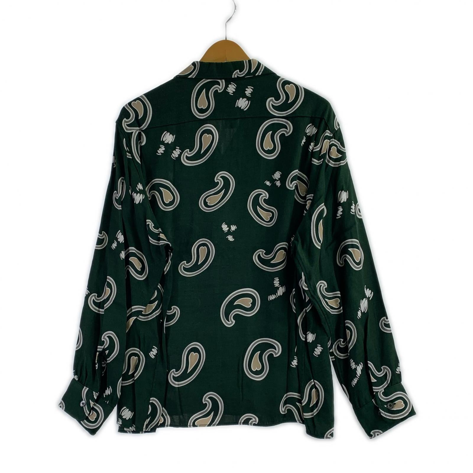 長袖シャツ ALONE RAYON SHIRT 2 グリーン