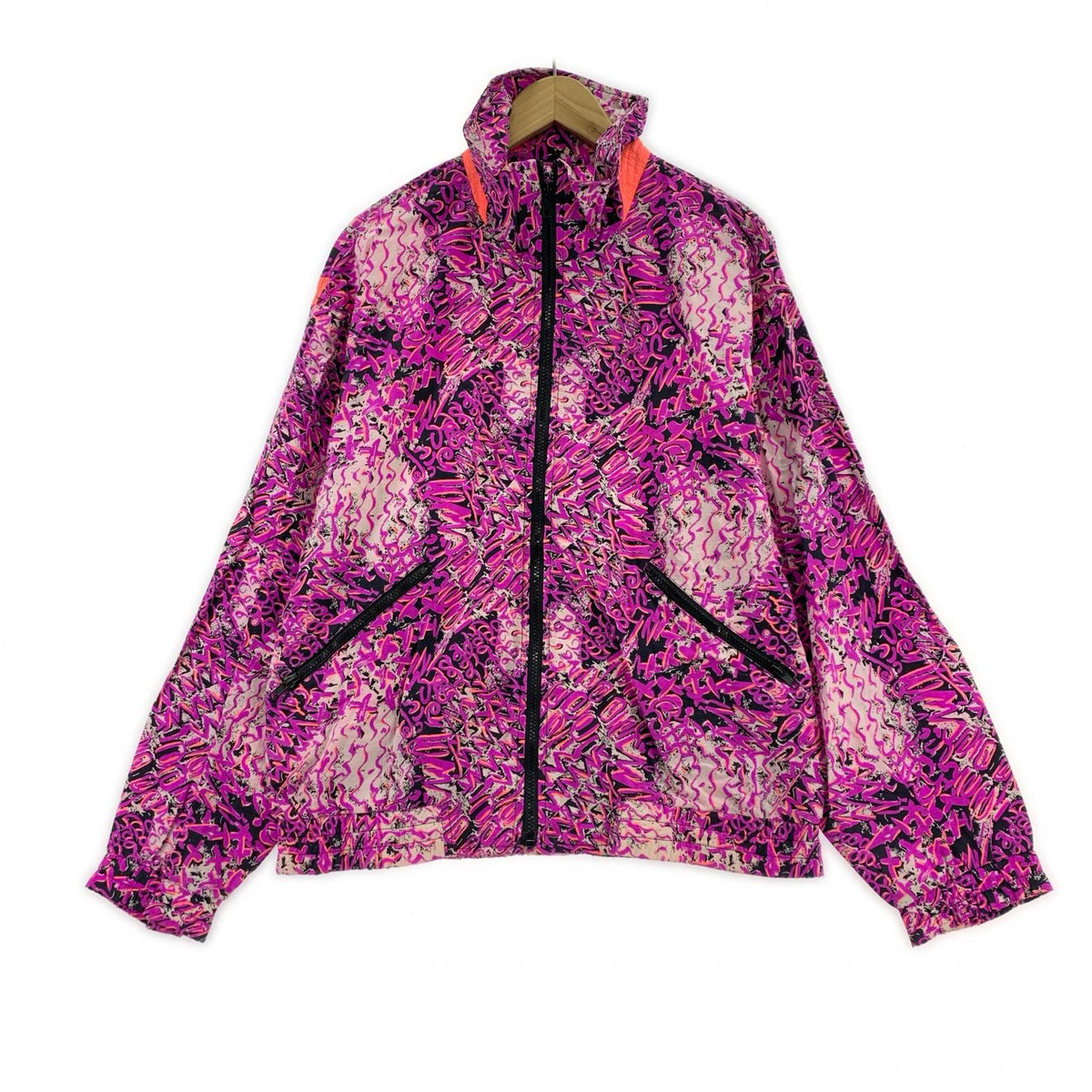ジャケット ~90s All-over pattern Nylon Jacket
