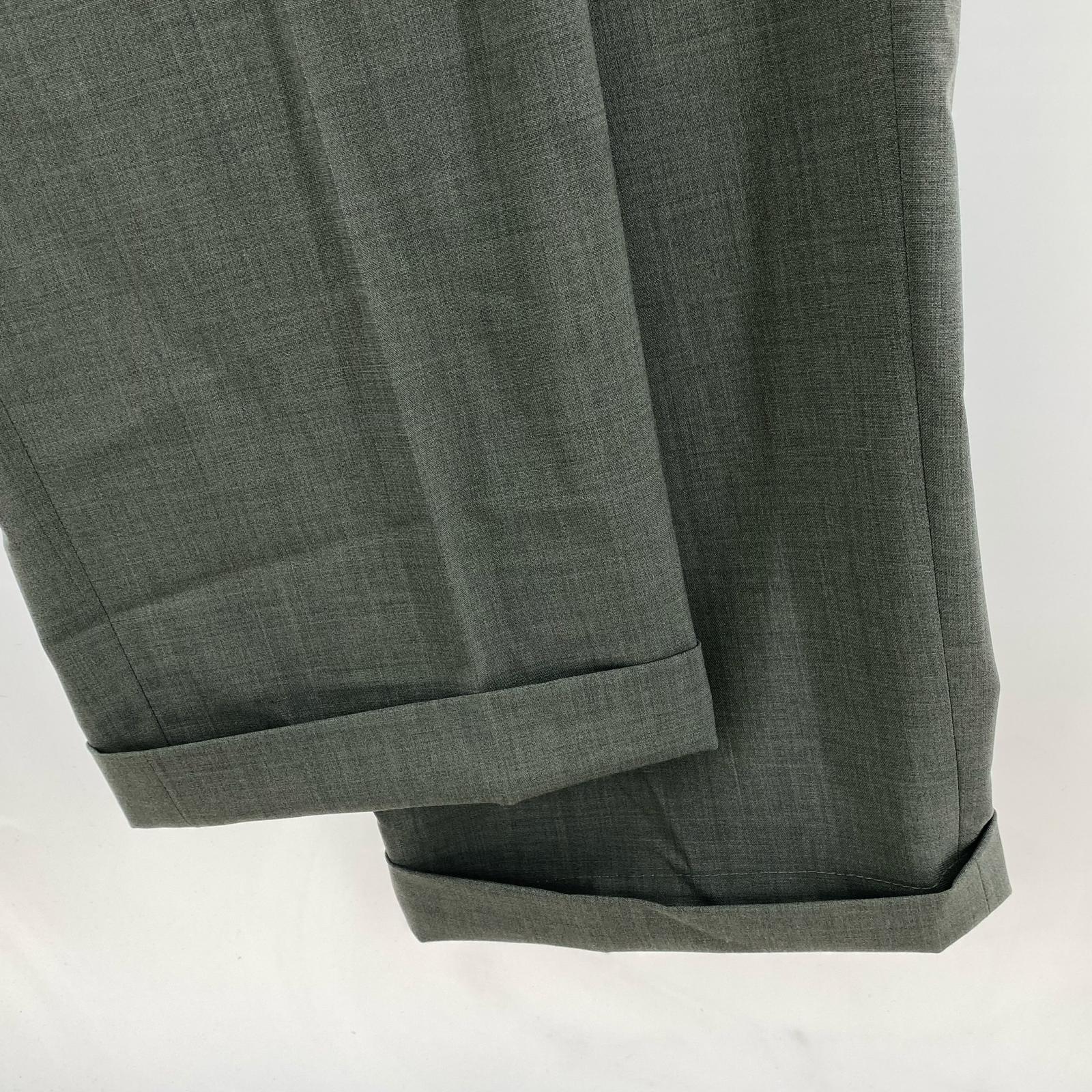 パンツ BRIGLIA 1949 ツータック スラックス グレー グレー