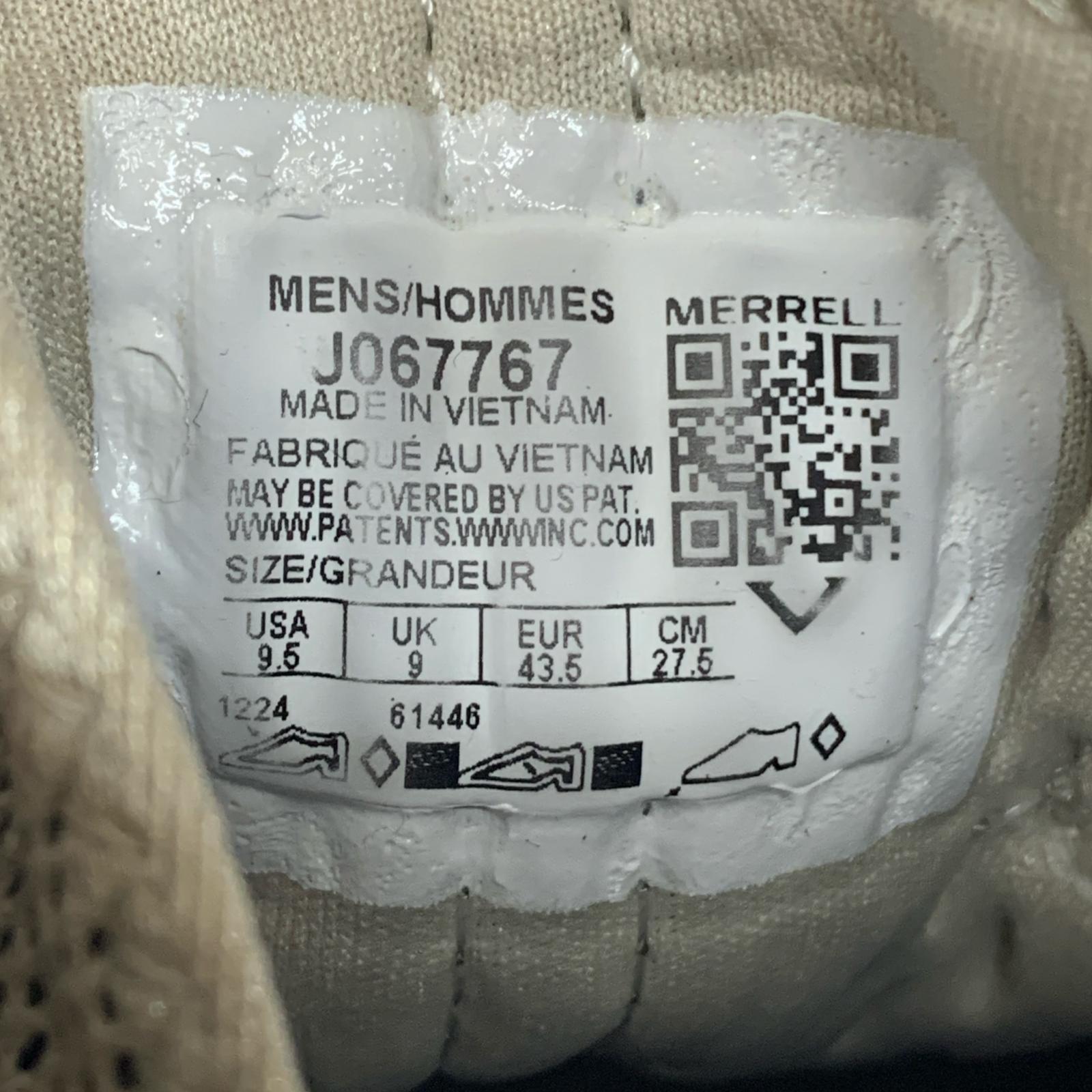 スニーカー MERRELL AGILITY PEAK 5/27.5㎝ 27.5cm (US9 1/2 UK9 EU45) ベージュ