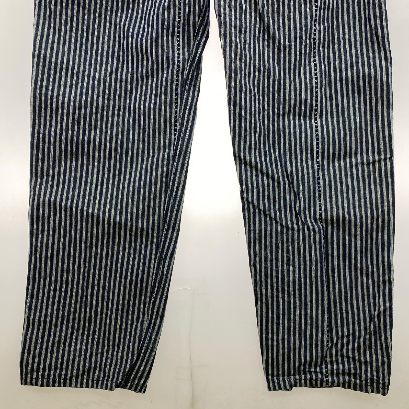 オーバーオール × ARIES WORKWEAR STRIPE WHIZZIT OVERALL M