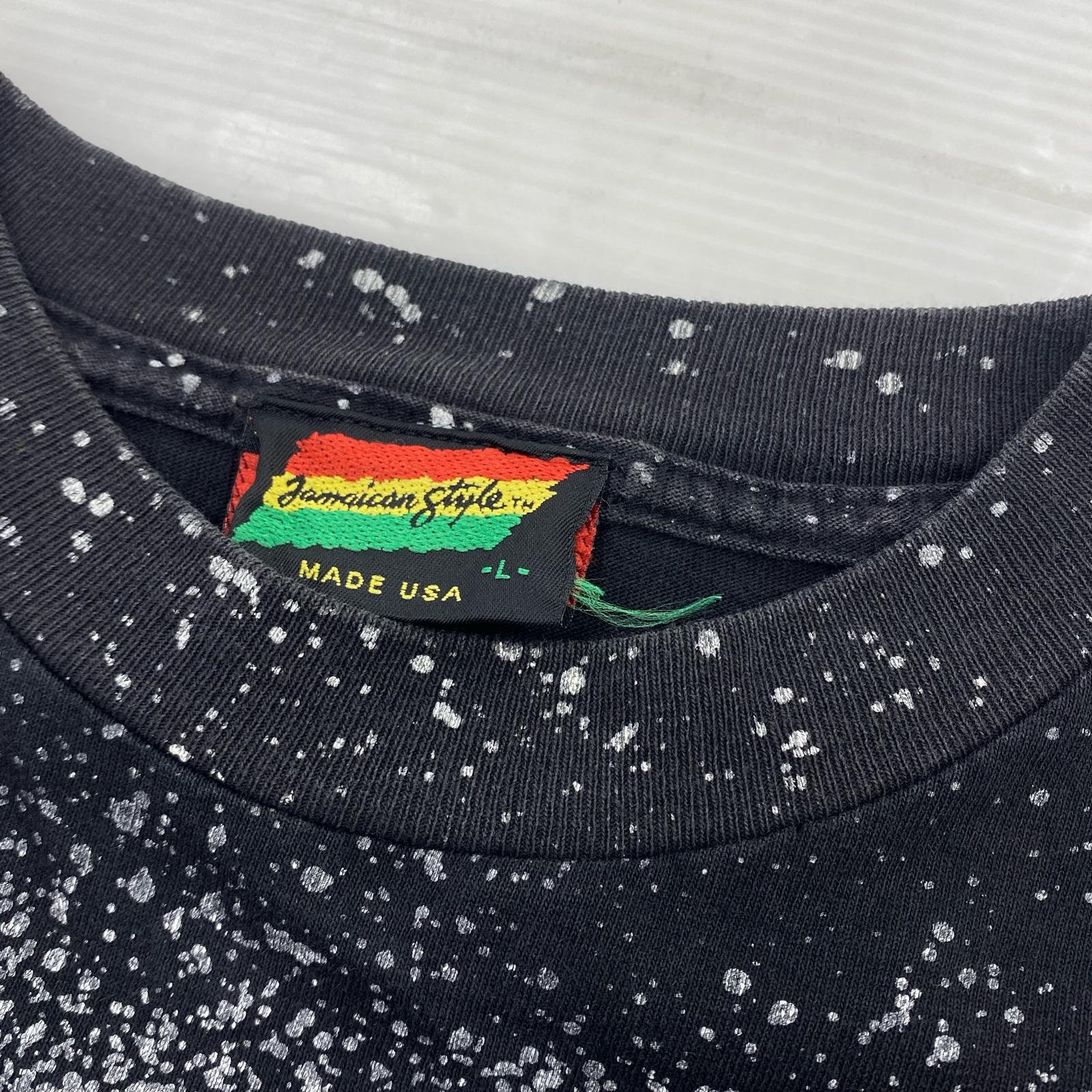 半袖Tシャツ jamaicanstyle ボブ・マーリー L 黒 L ブラック