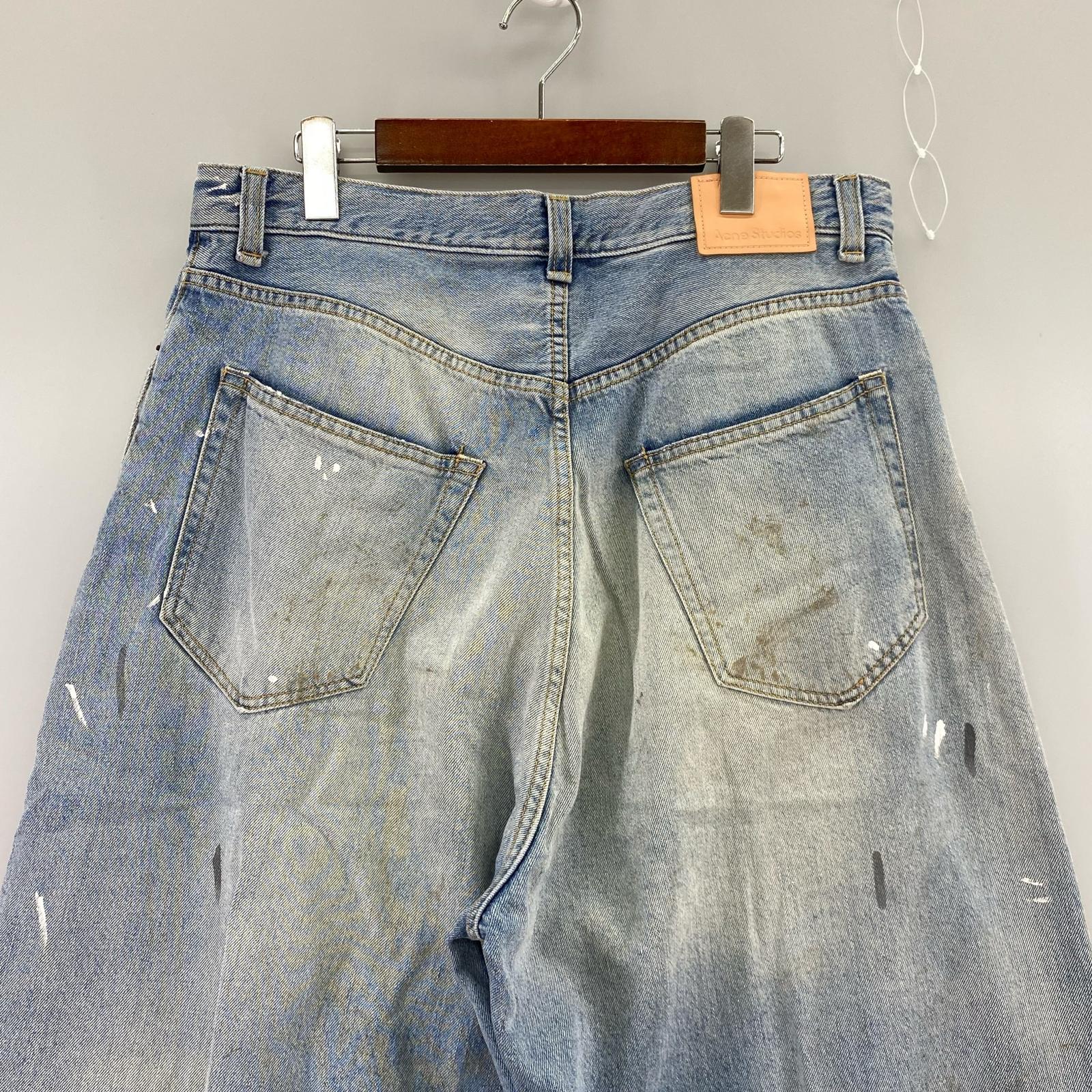 デニムパンツ Super Baggy Fit Jeans ブルー