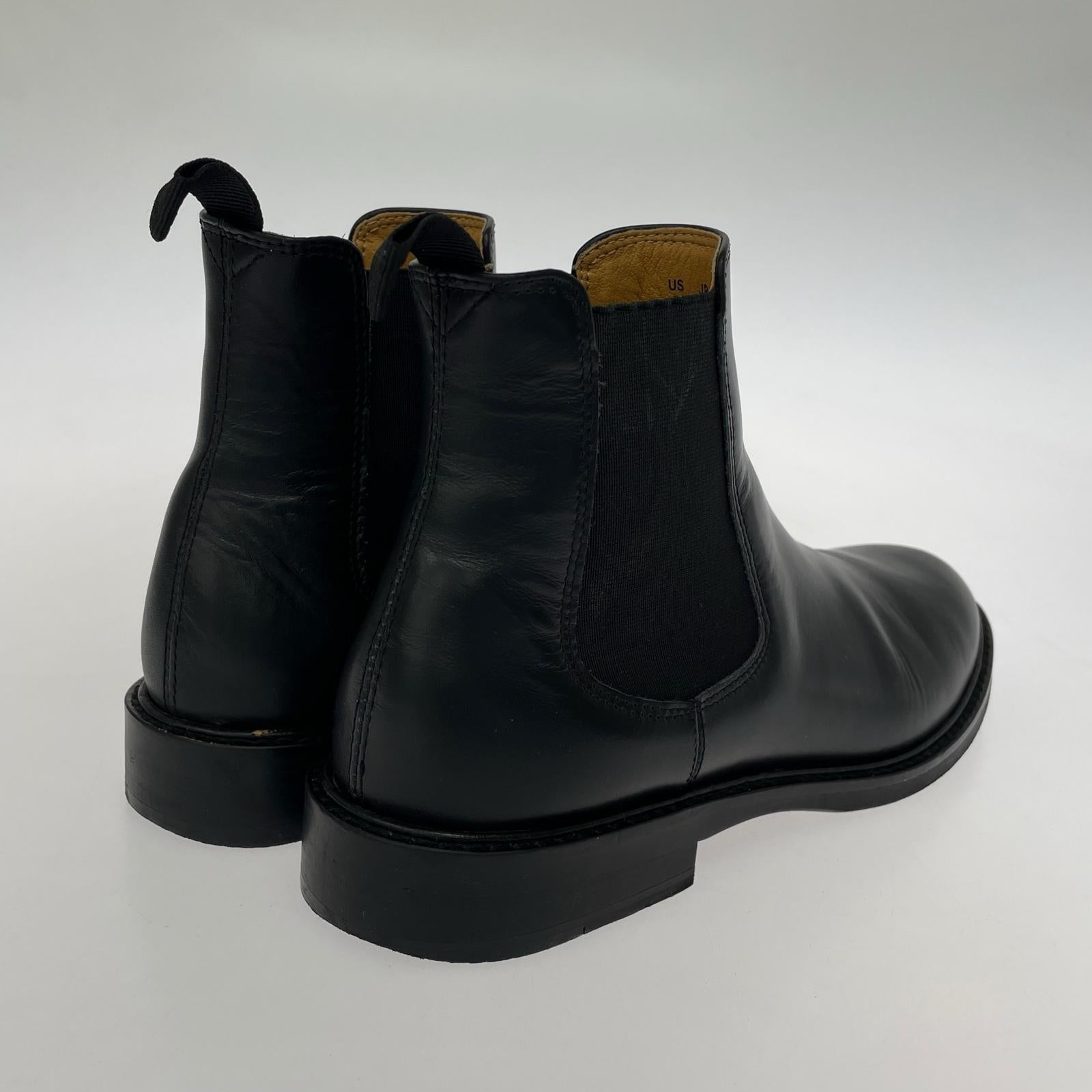ブーツ サイドゴア、blk、25 25cm (US7 UK6 1/2 EU40) ブラック