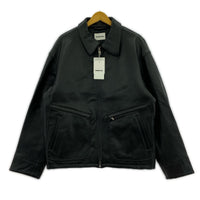 レザージャケット 24AW 山羊革 レザージャケット L L ブラック