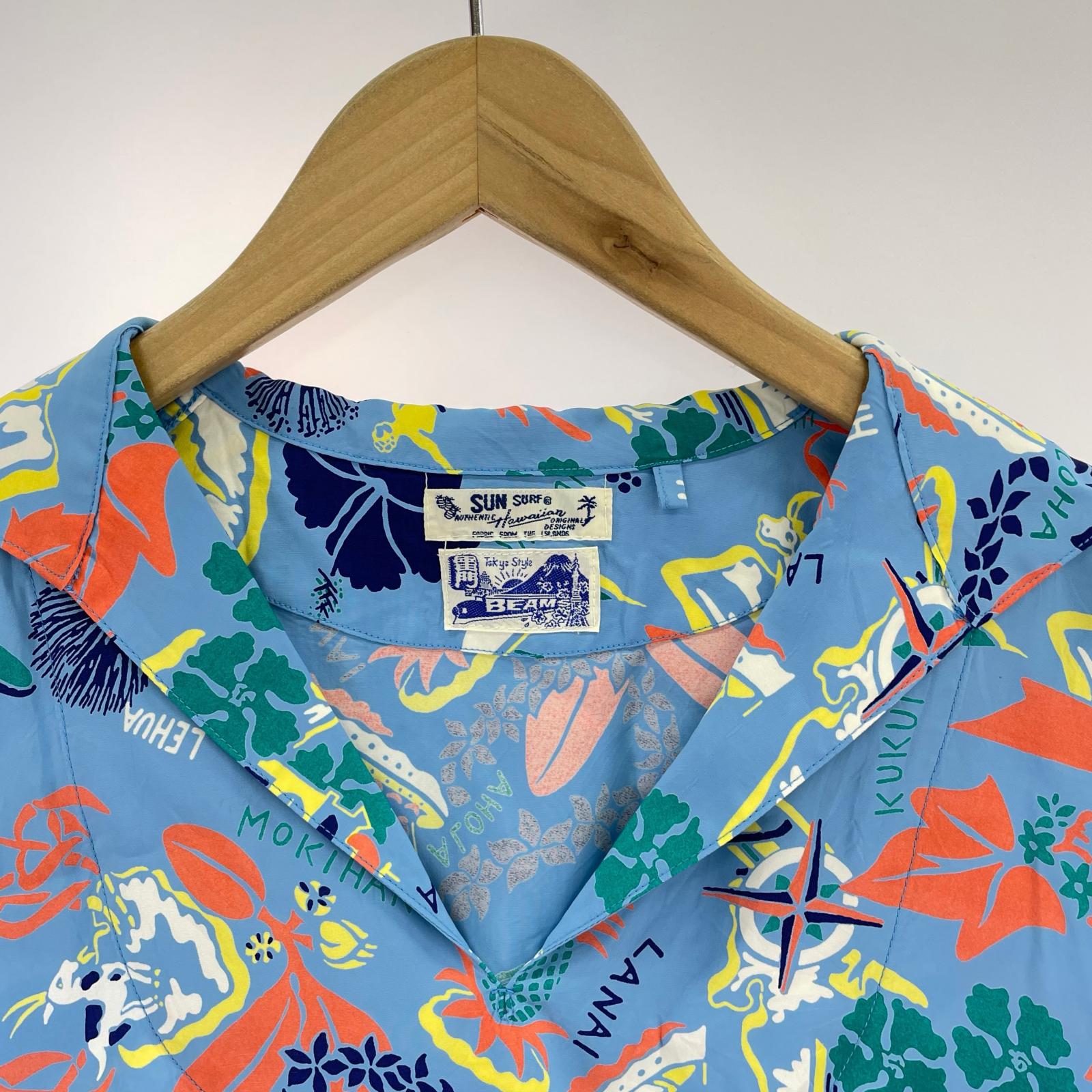 半袖Tシャツ BEAMS/ハワイアンセーラーシャツ/