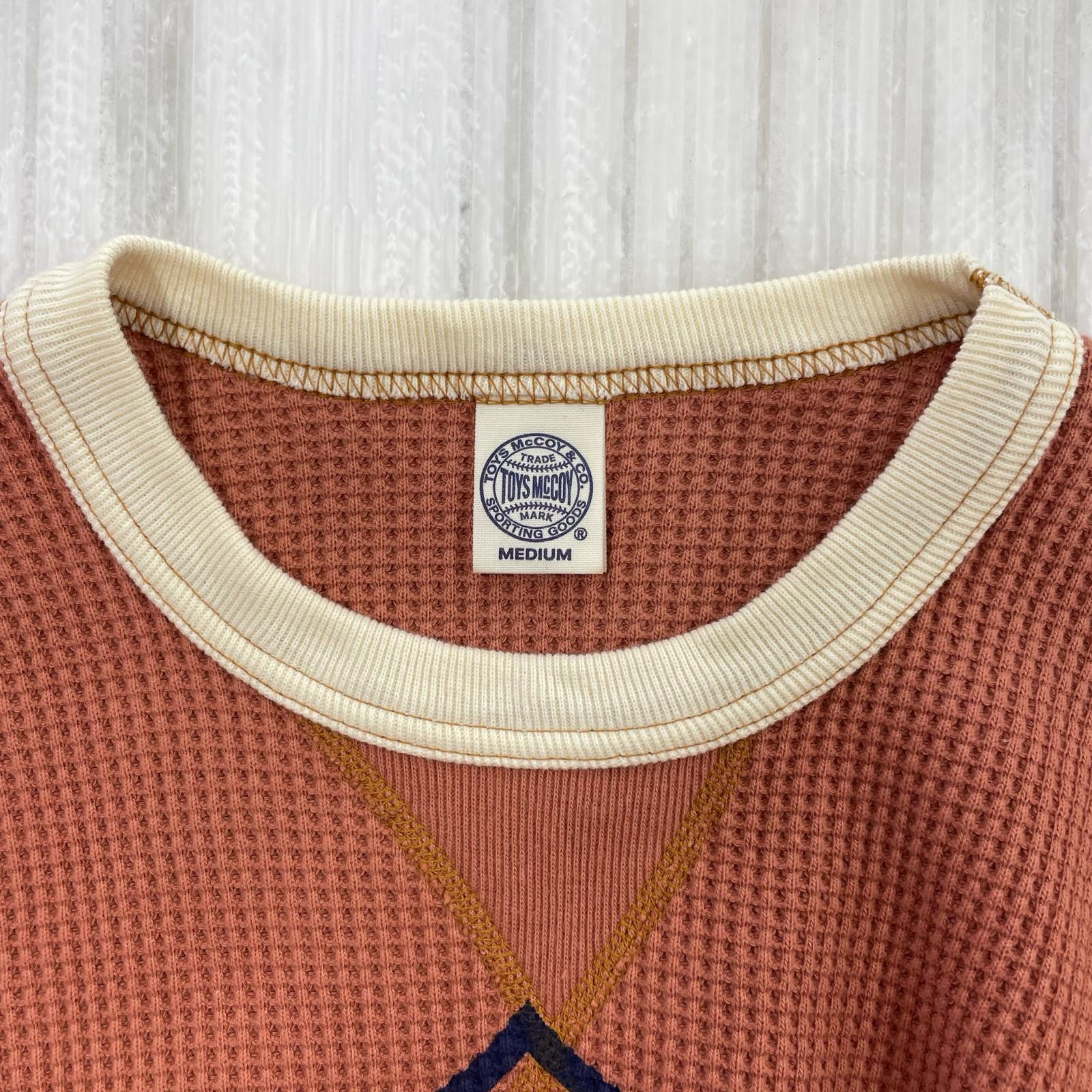 長袖Tシャツ ×SNOOPY BIG WAFFLE キャロット (M) M