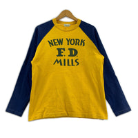長袖Tシャツ Heller's Cafe ラグラン (38) 38 イエロー