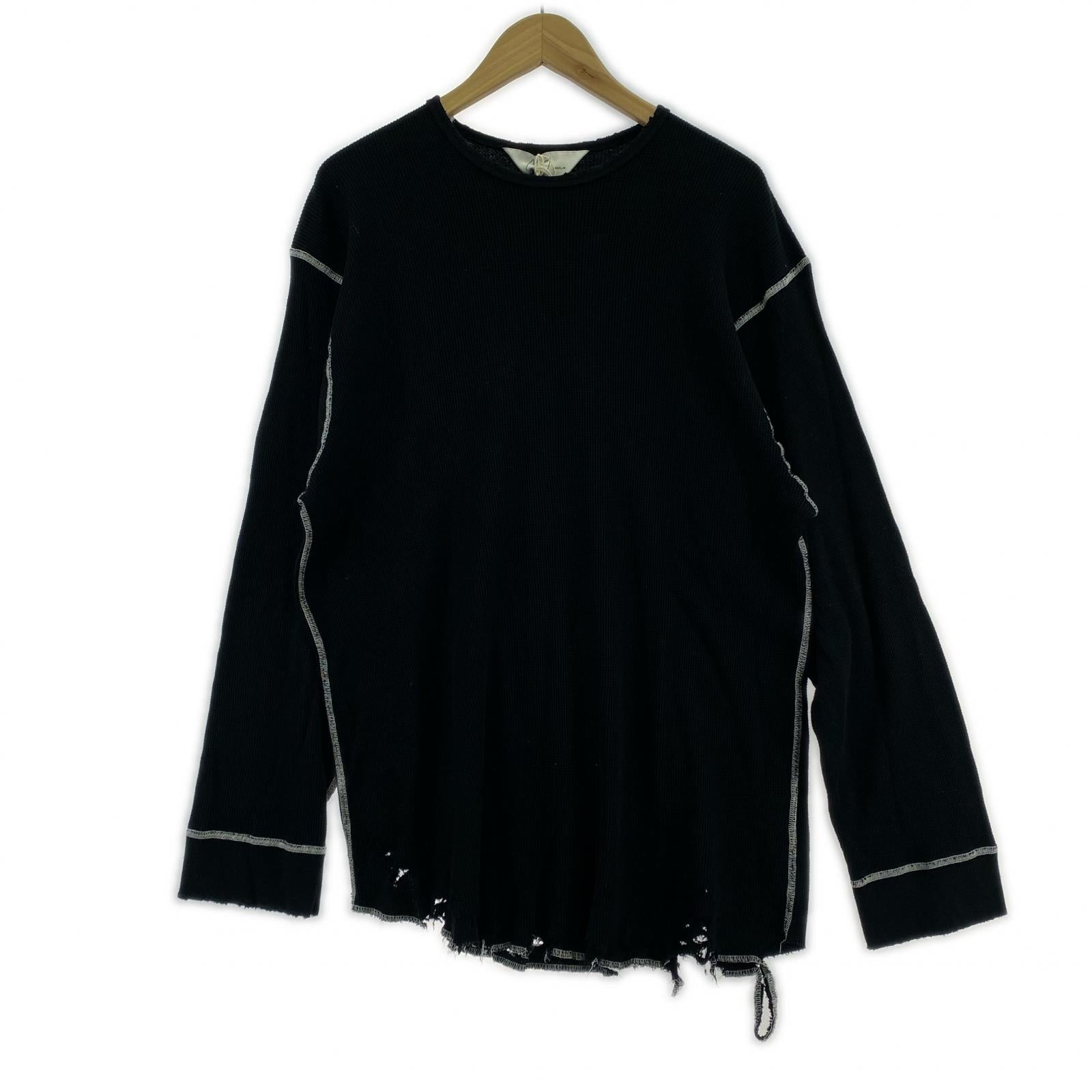 長袖Tシャツ ANC-CT134 ブラック