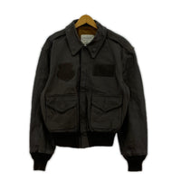 レザージャケット SADDLERY A-2 レザーフライトジャケット 38S ブラウン ブラウン