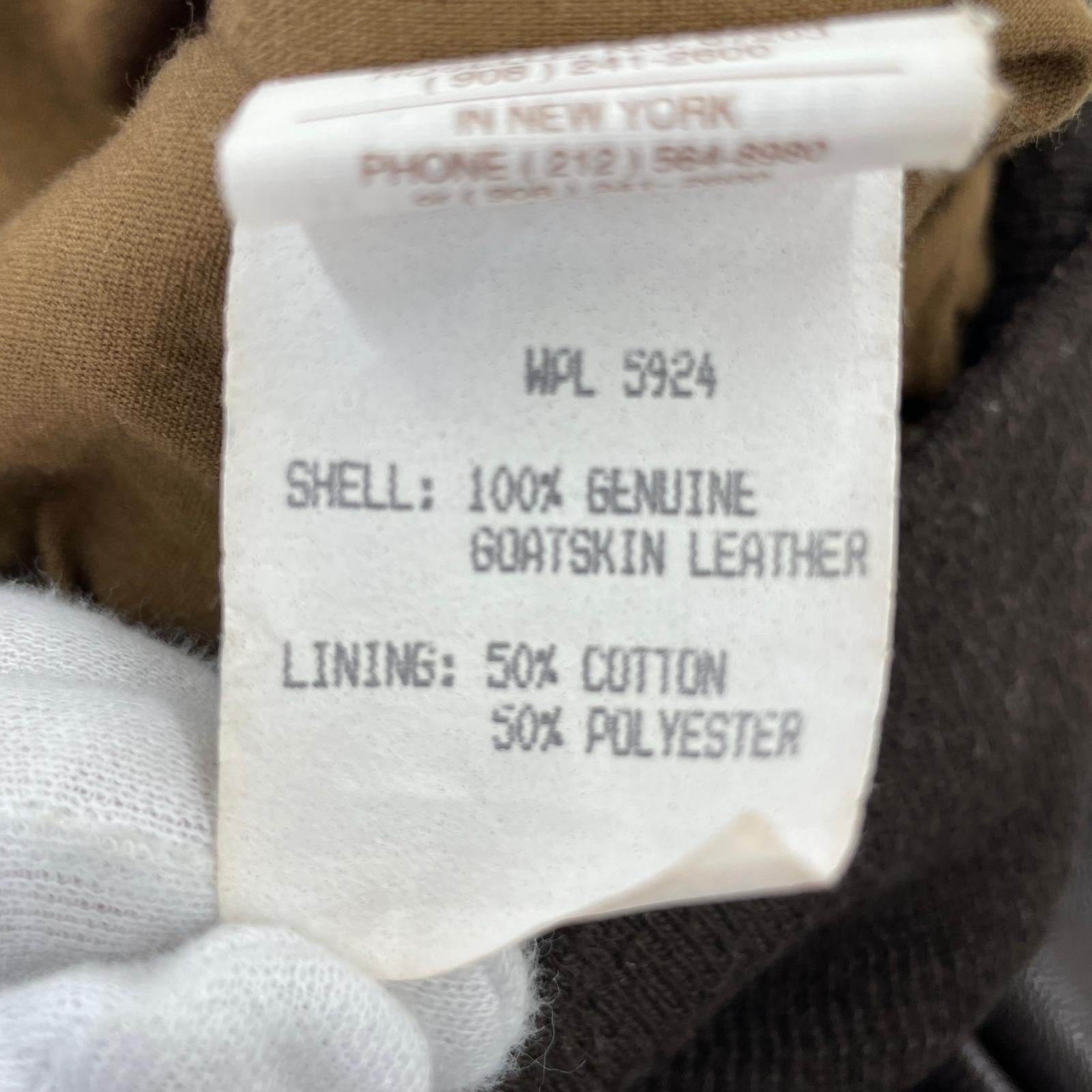 レザージャケット SADDLERY A-2 レザーフライトジャケット 38S ブラウン ブラウン